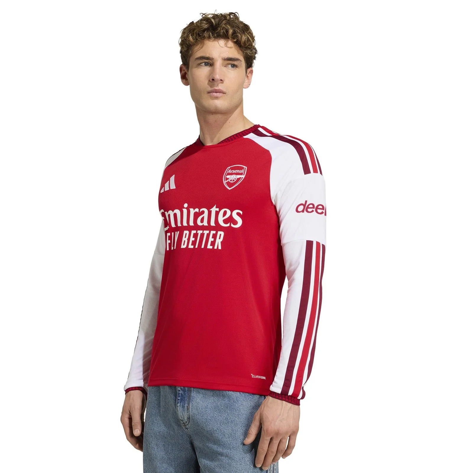 adidas Arsenal FC 2026/27 Adults Long-Sleeve Home Jersey - Image 3