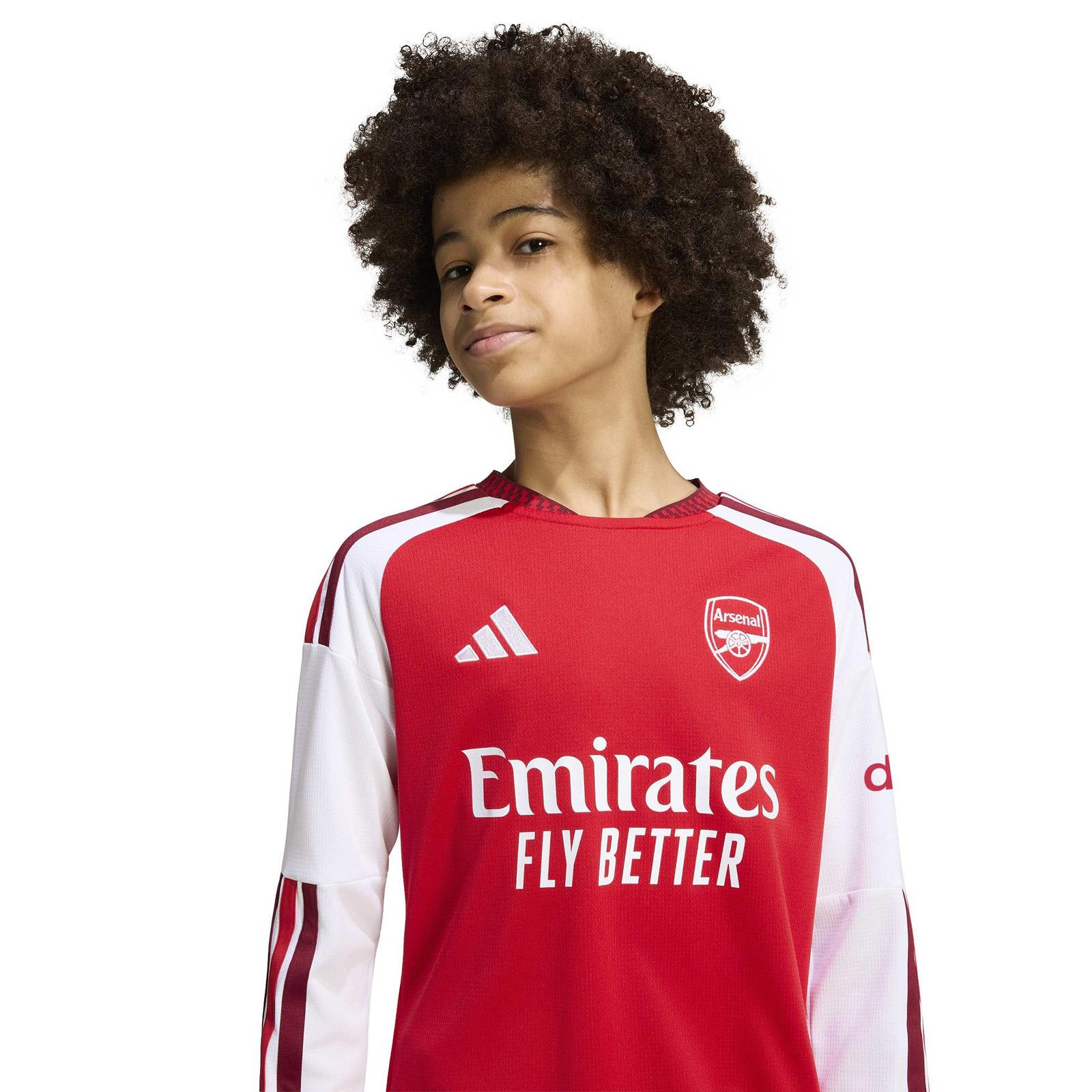adidas Arsenal FC 2026/27 Kids Long-Sleeve Home Jersey - Image 5