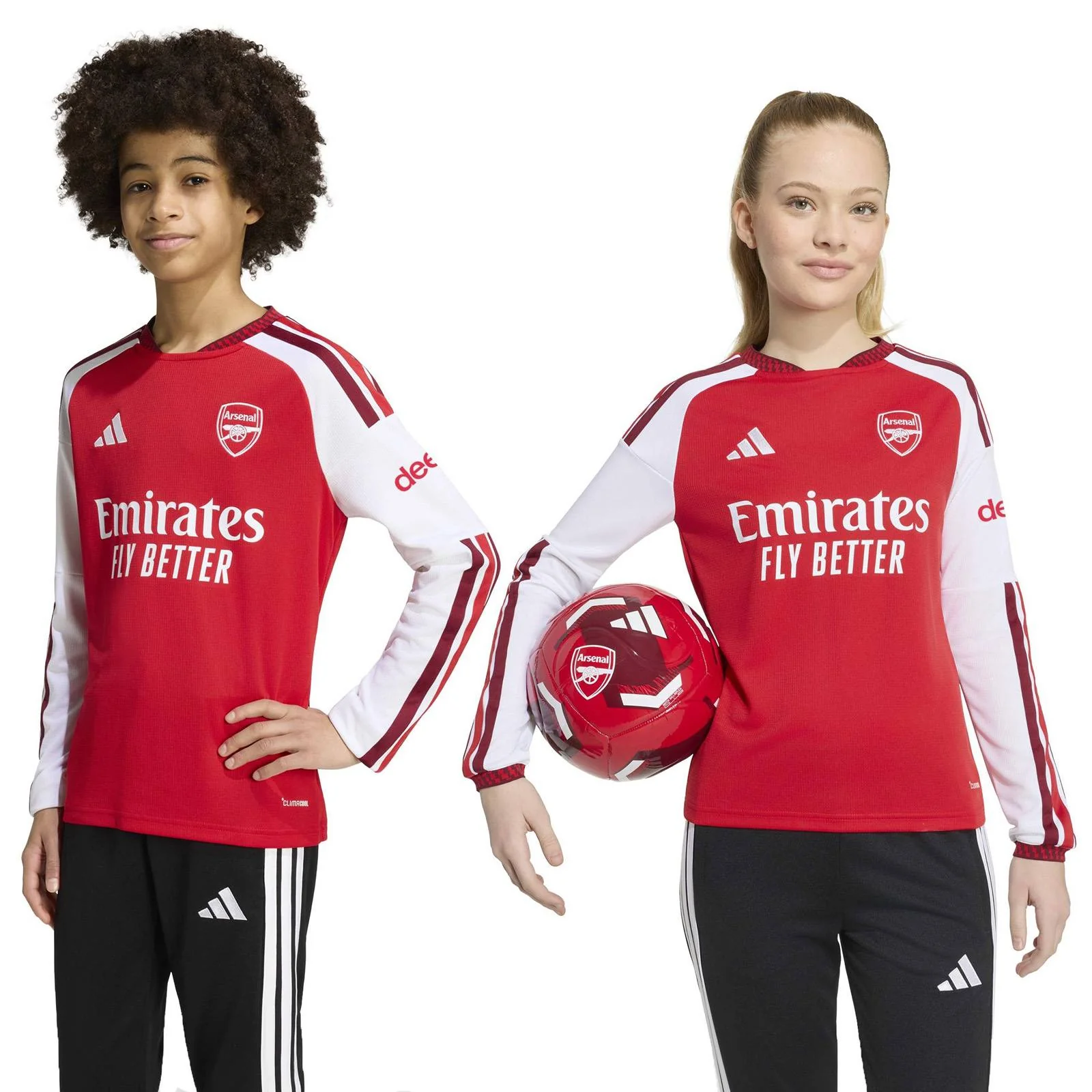 adidas Arsenal FC 2026/27 Kids Long-Sleeve Home Jersey - Image 7