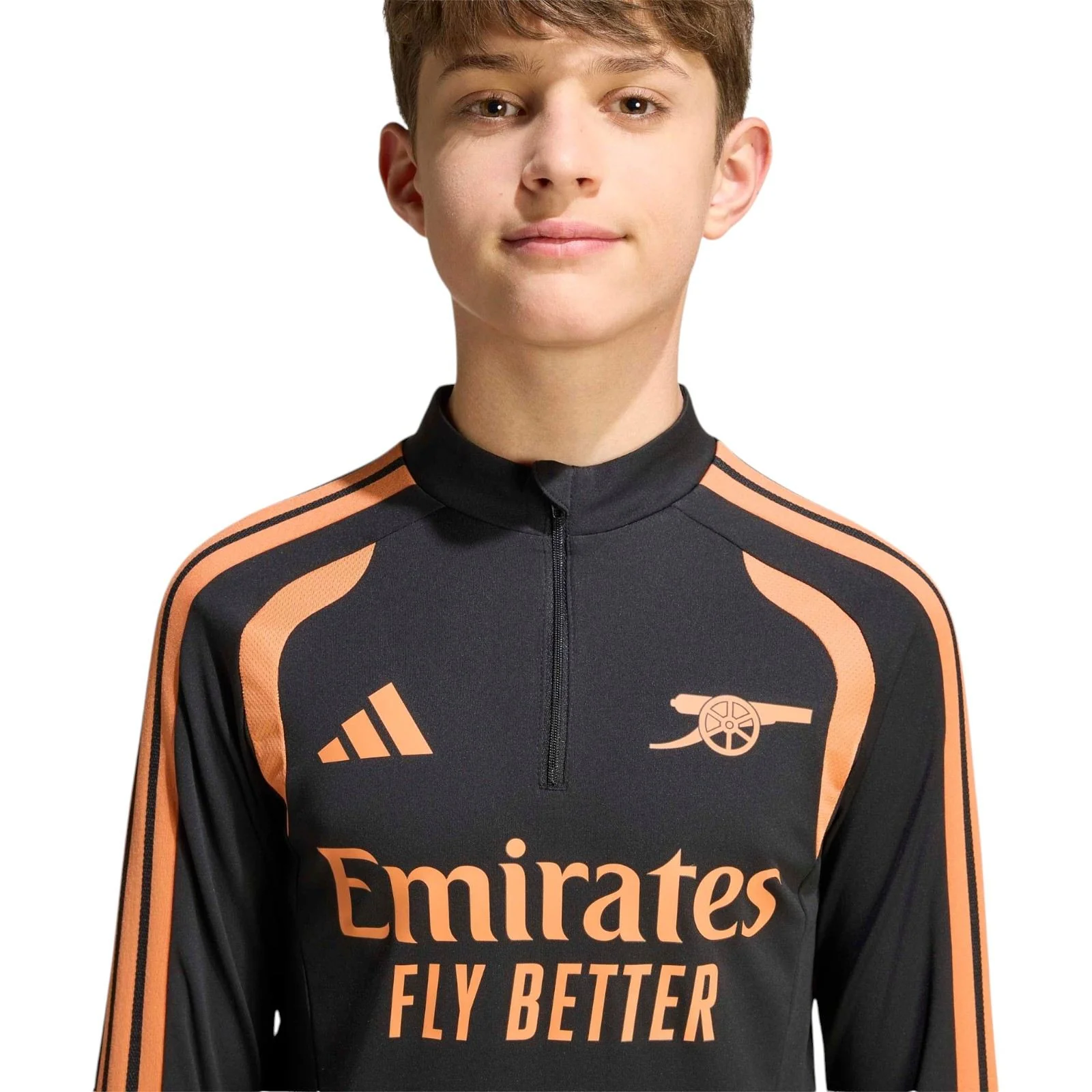 adidas Arsenal Football 2026/27 Kids Half-Zip Training Top - Image 3