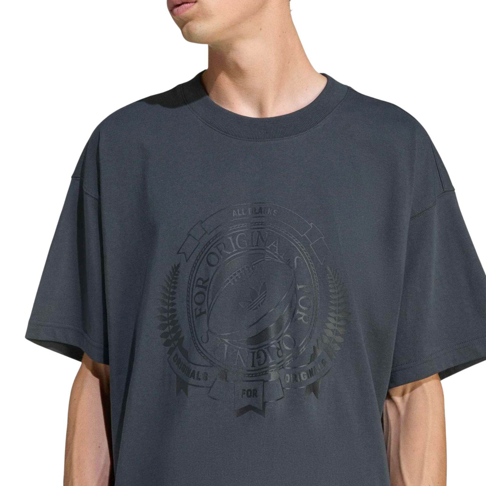adidas All-Blacks Graphic Loose-Fit Short-Sleeved T-Shirt - Image 3
