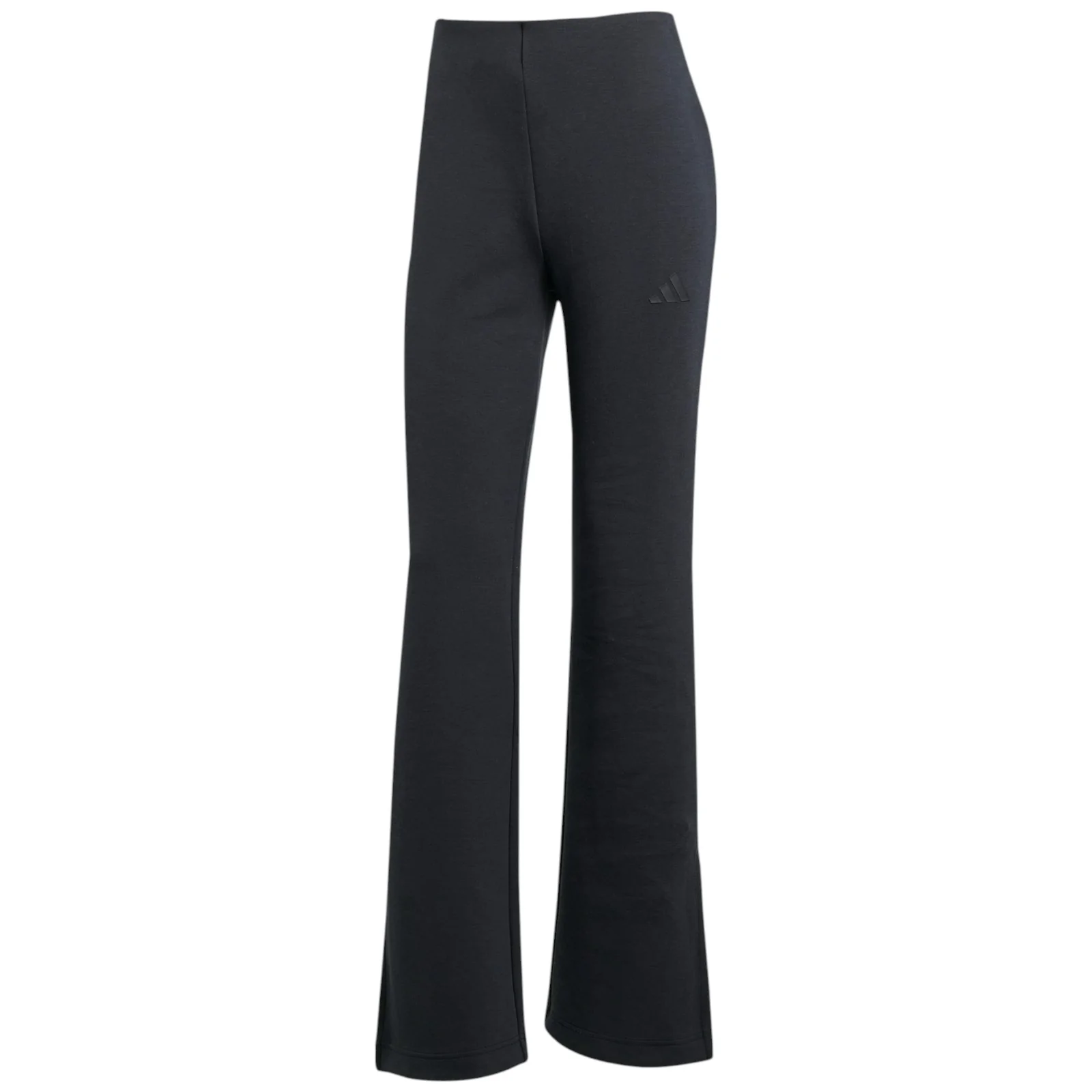 adidas All Season Womens Fleece Slim-Fit Flared Pants - Image 8