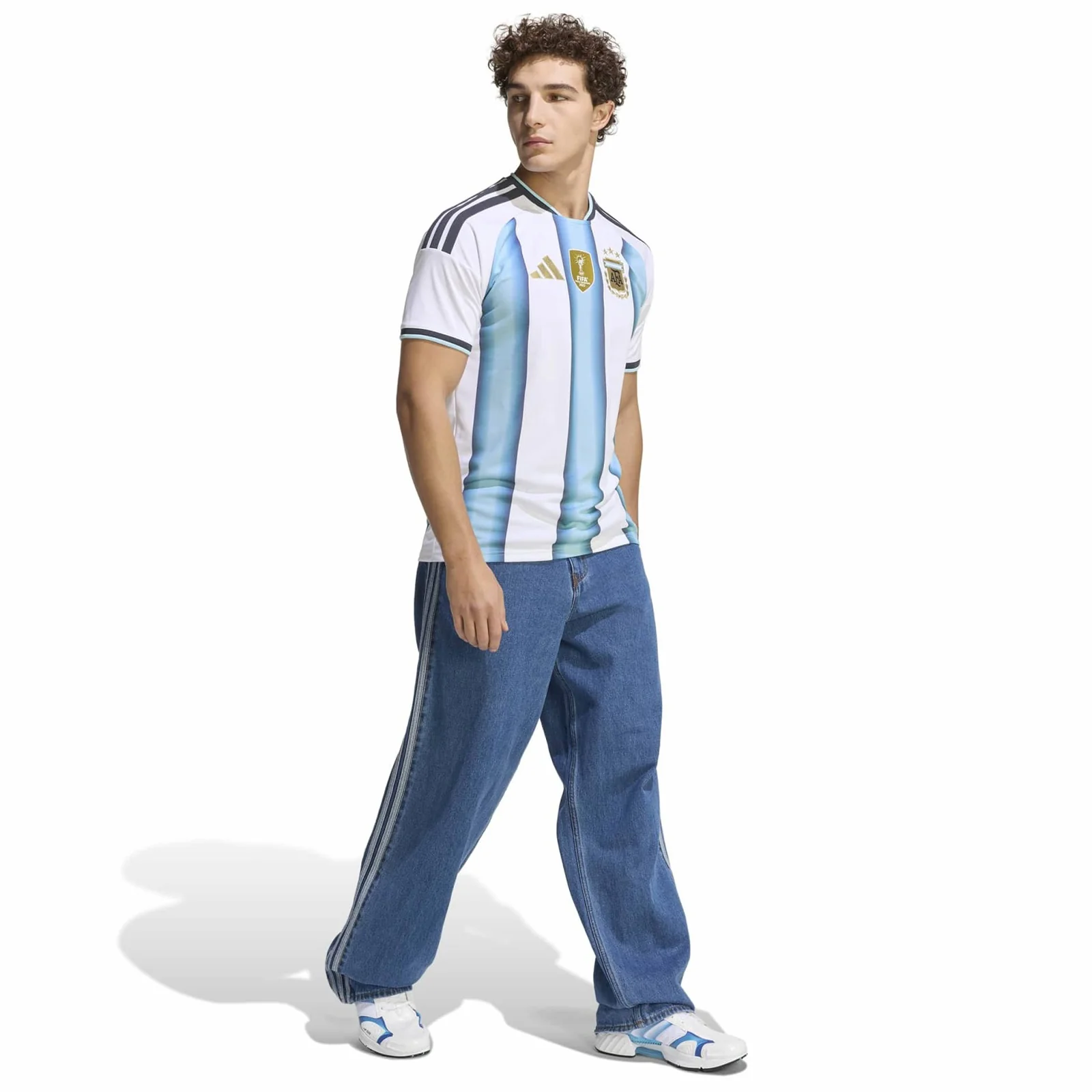 adidas Argentina Football World Cup 2026 Adults Home Replica Jersey - Image 7