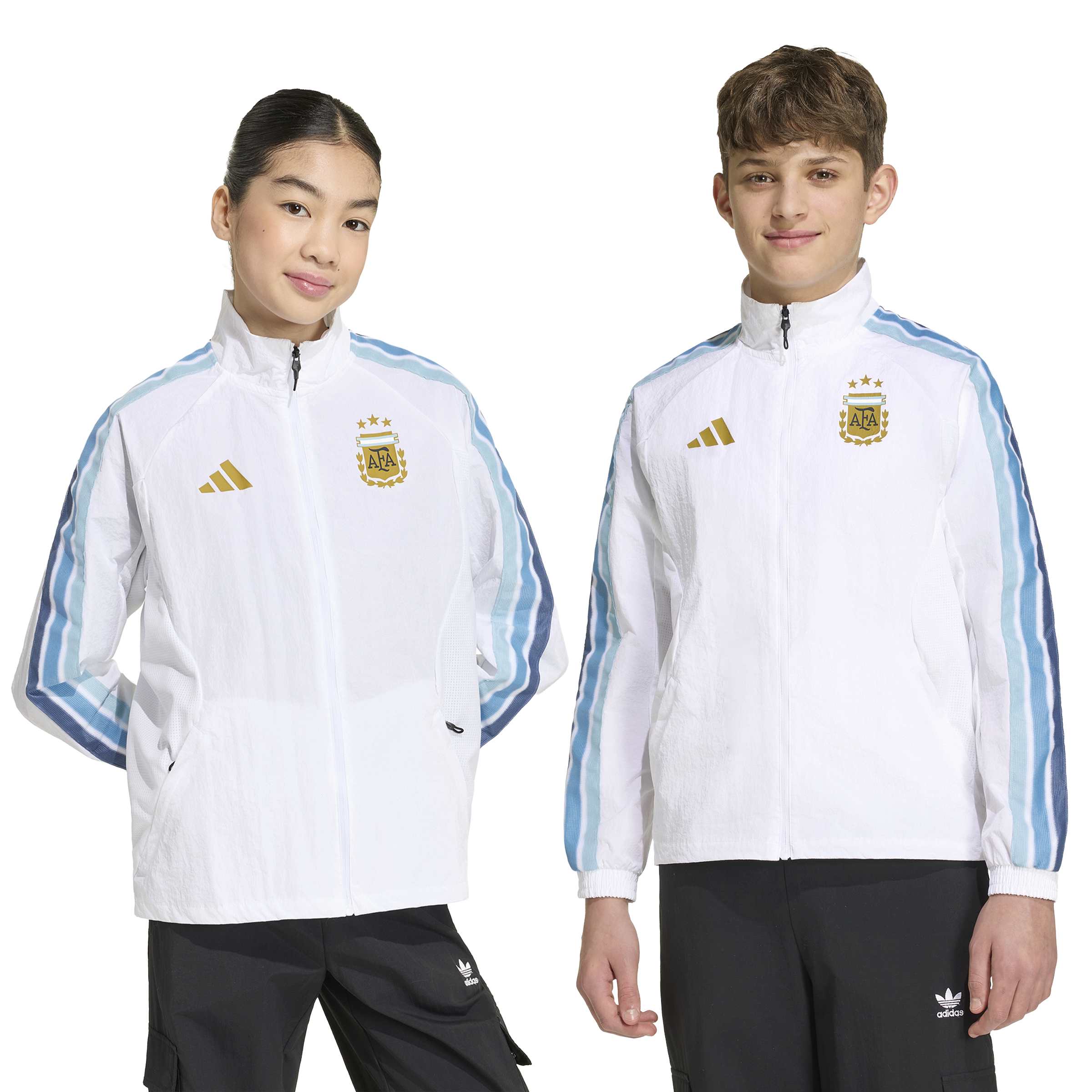 adidas Argentina Football World Cup 2026 Kids Home Jacket - Image 5