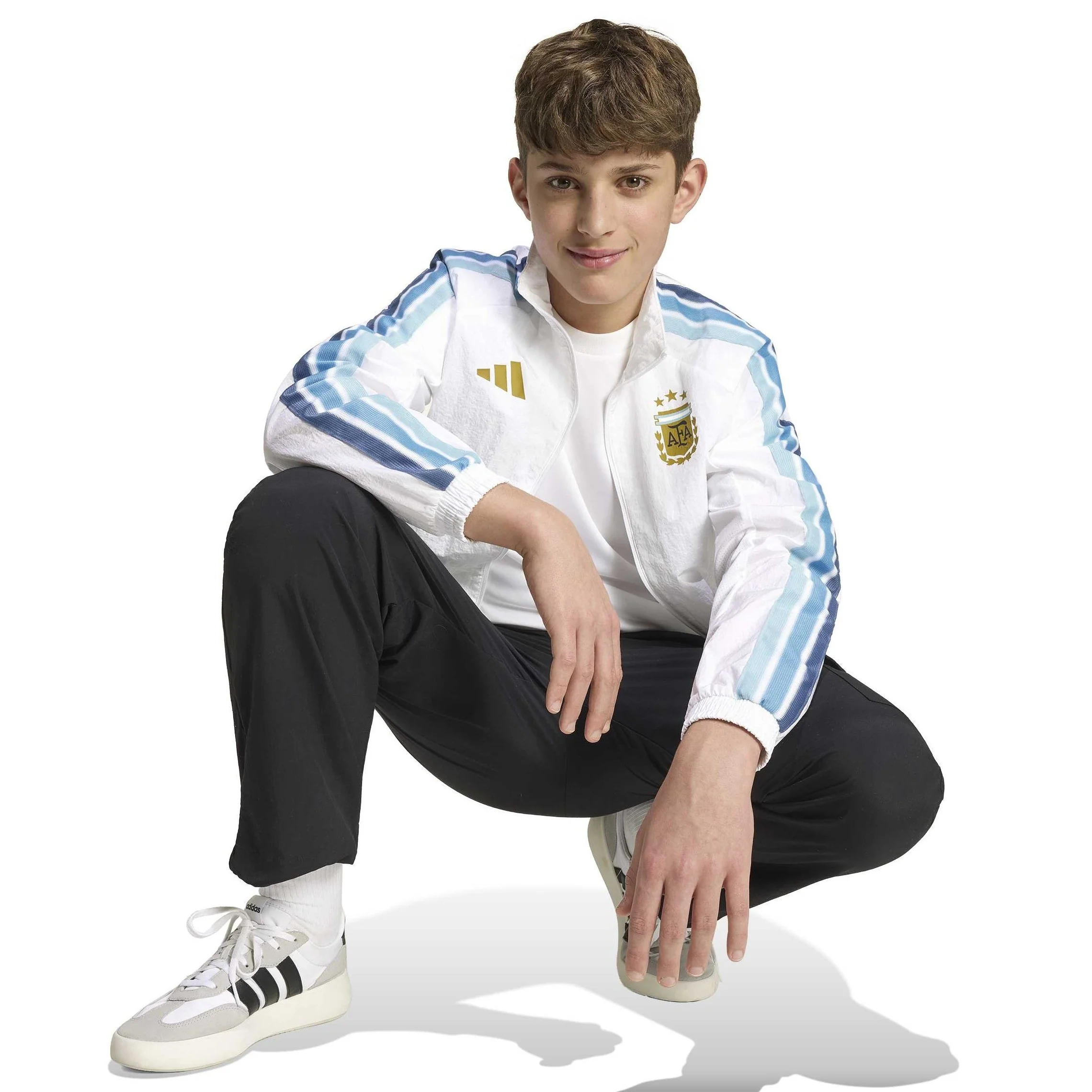 adidas Argentina Football World Cup 2026 Kids Home Jacket - Image 7