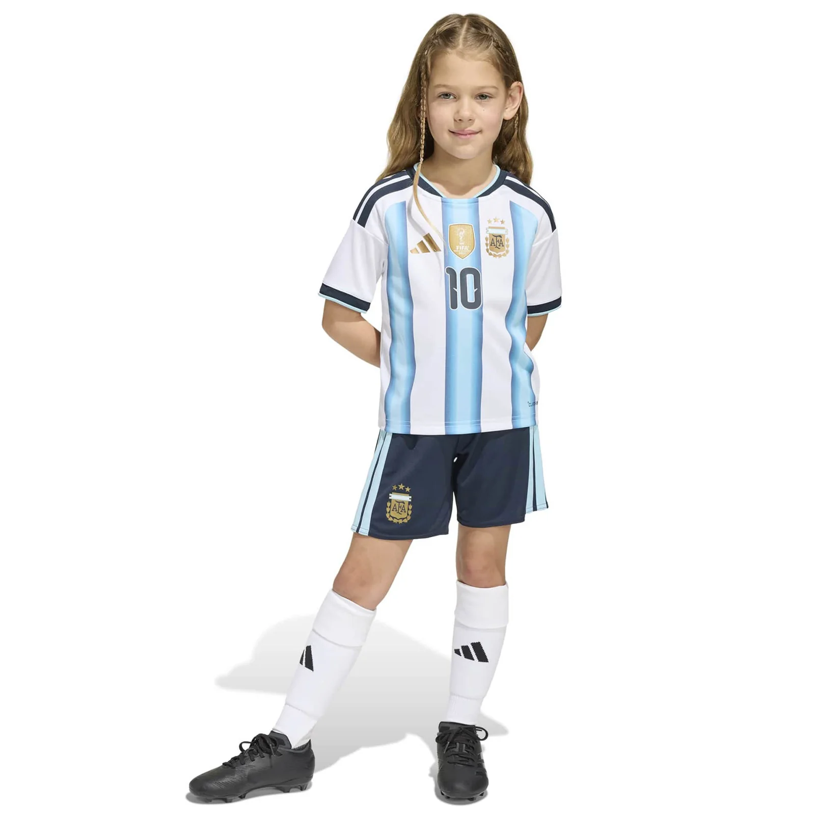 adidas Argentina FC Football World Cup 2026 Kids Home Set - Image 4
