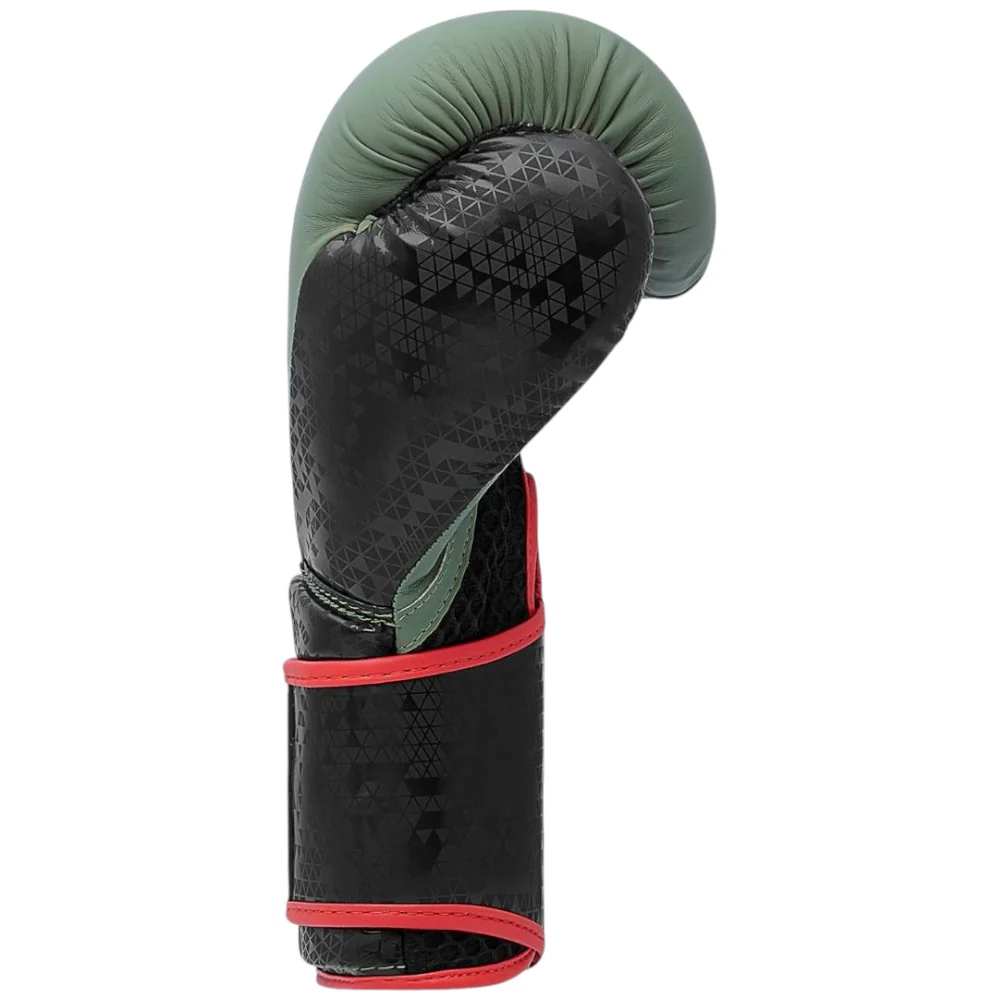 adidas Combat 50 16oz Boxing Glove Gn/Bk - Image 2