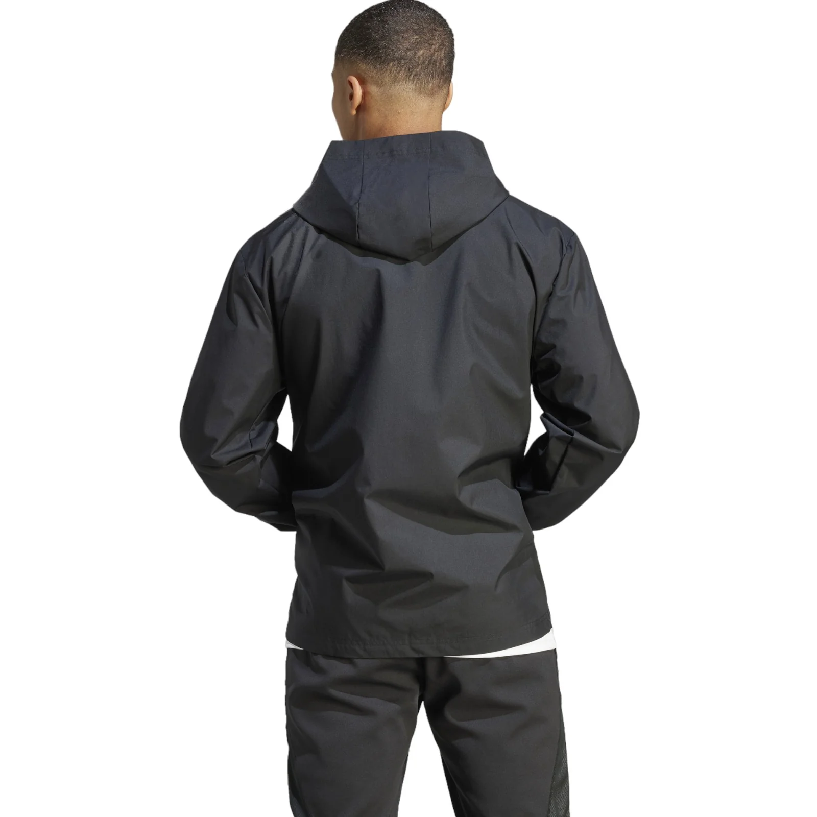 adidas Entrada 2022/23 Mens All-Weather Hooded Jacket - Image 6