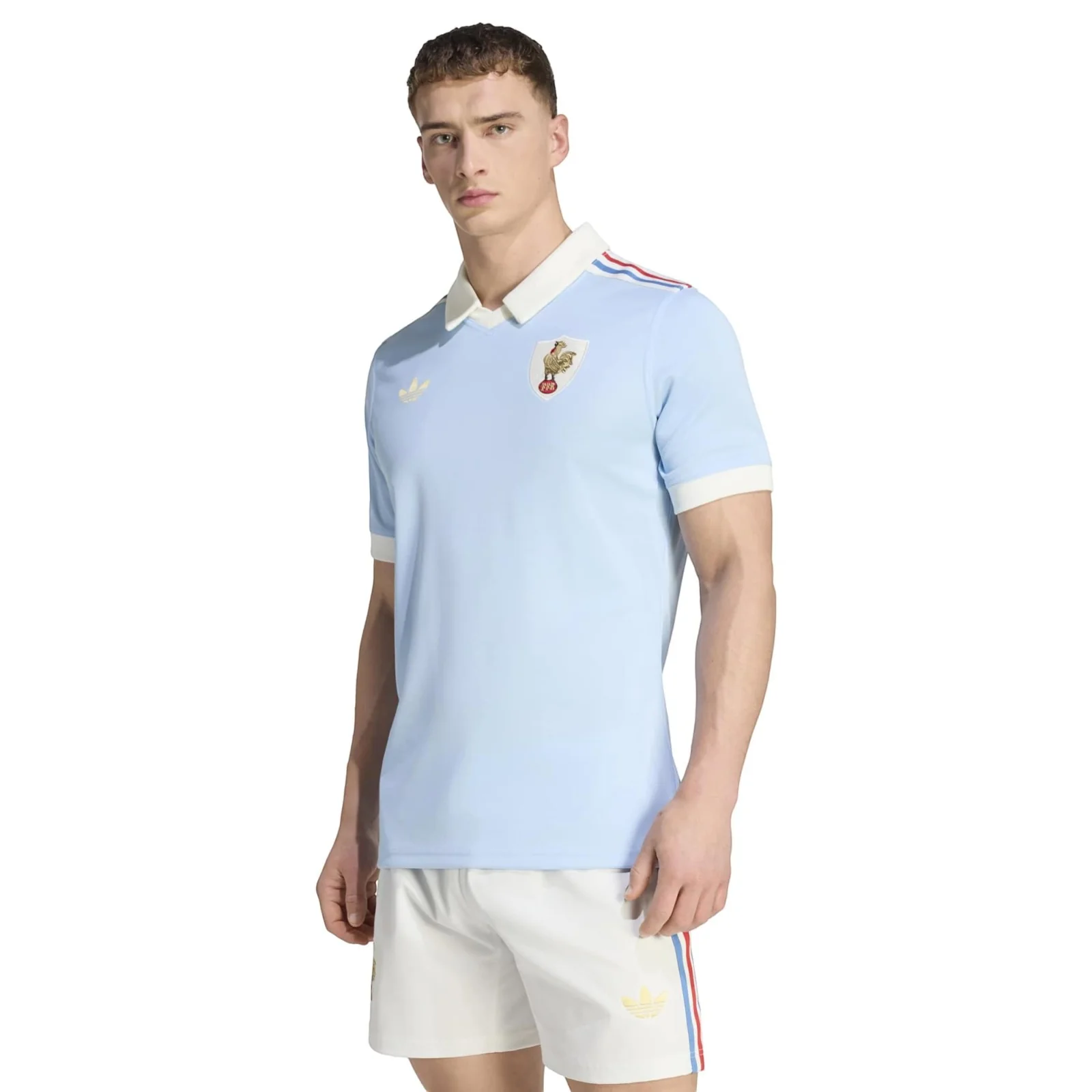 adidas France Rugby 120 Le Crunch Adults Home Replica Jersey - Image 3