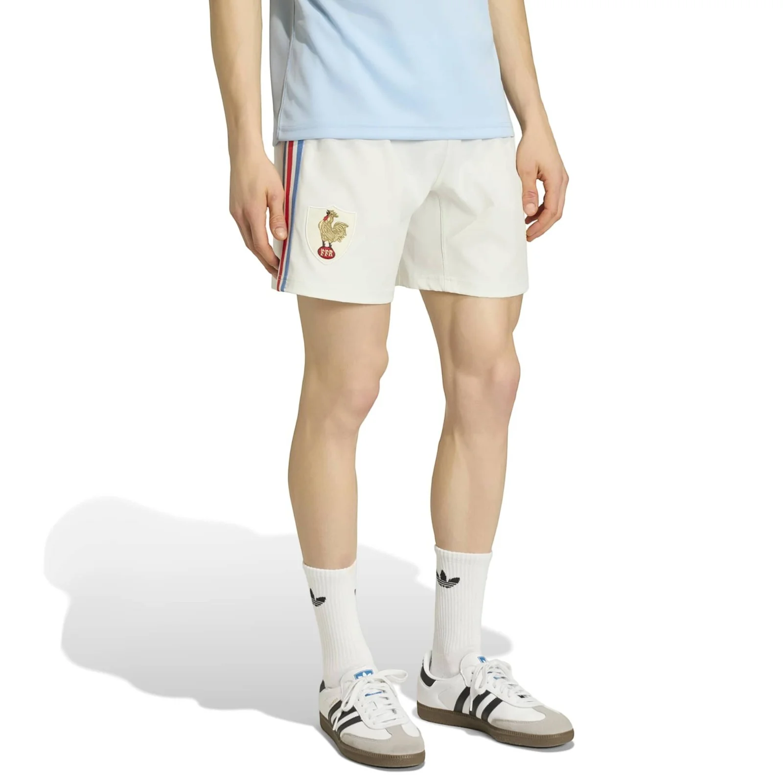 adidas France Rugby 120 Le Crunch Adults Replica Home Short
