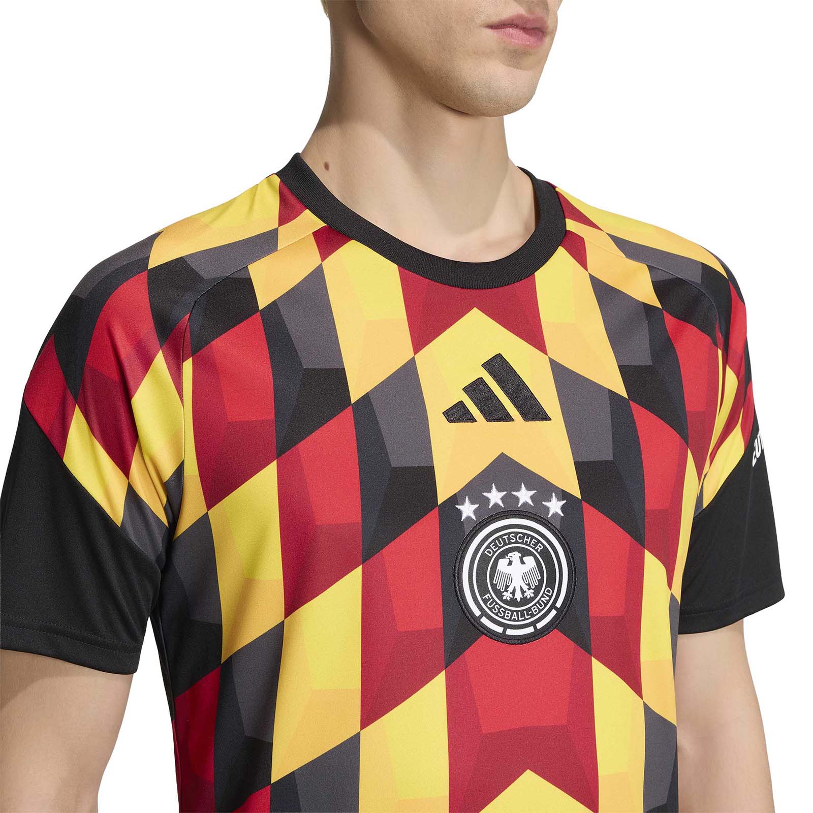 adidas Germany Football WC 2026 Adults Home Pre-Match Jersey - Image 3