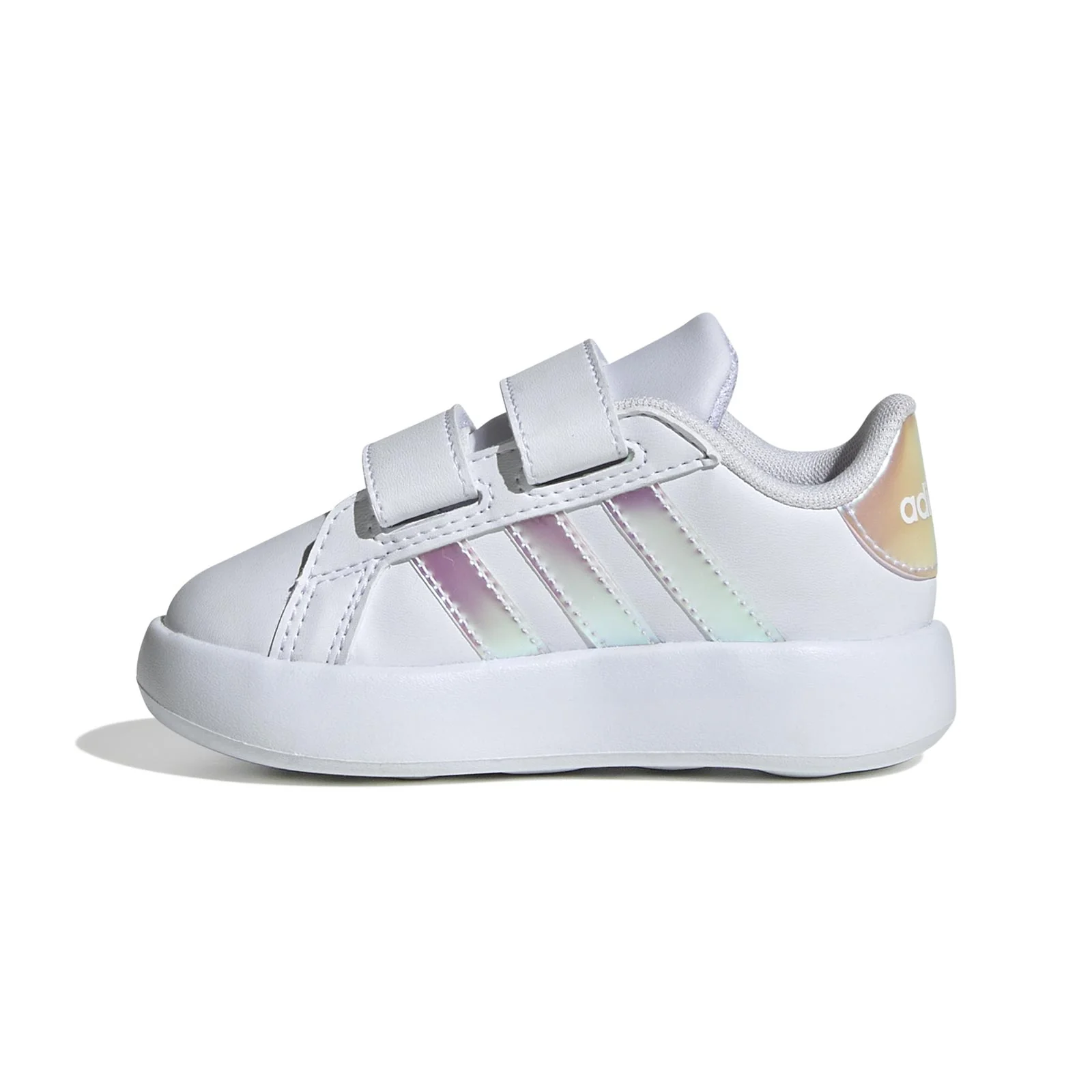 adidas Grand Court 2.0 Infant Girls Wht - Image 2