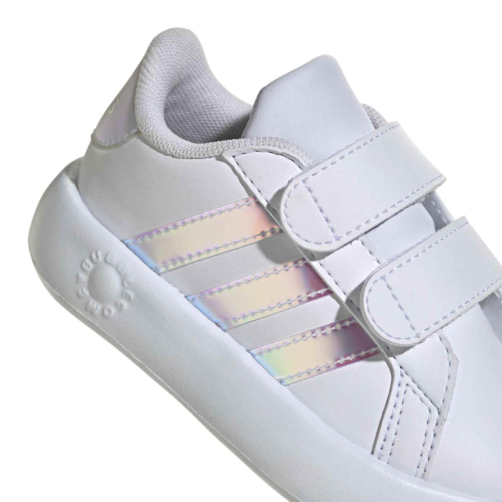 adidas Grand Court 2.0 Infant Girls Wht - Image 5