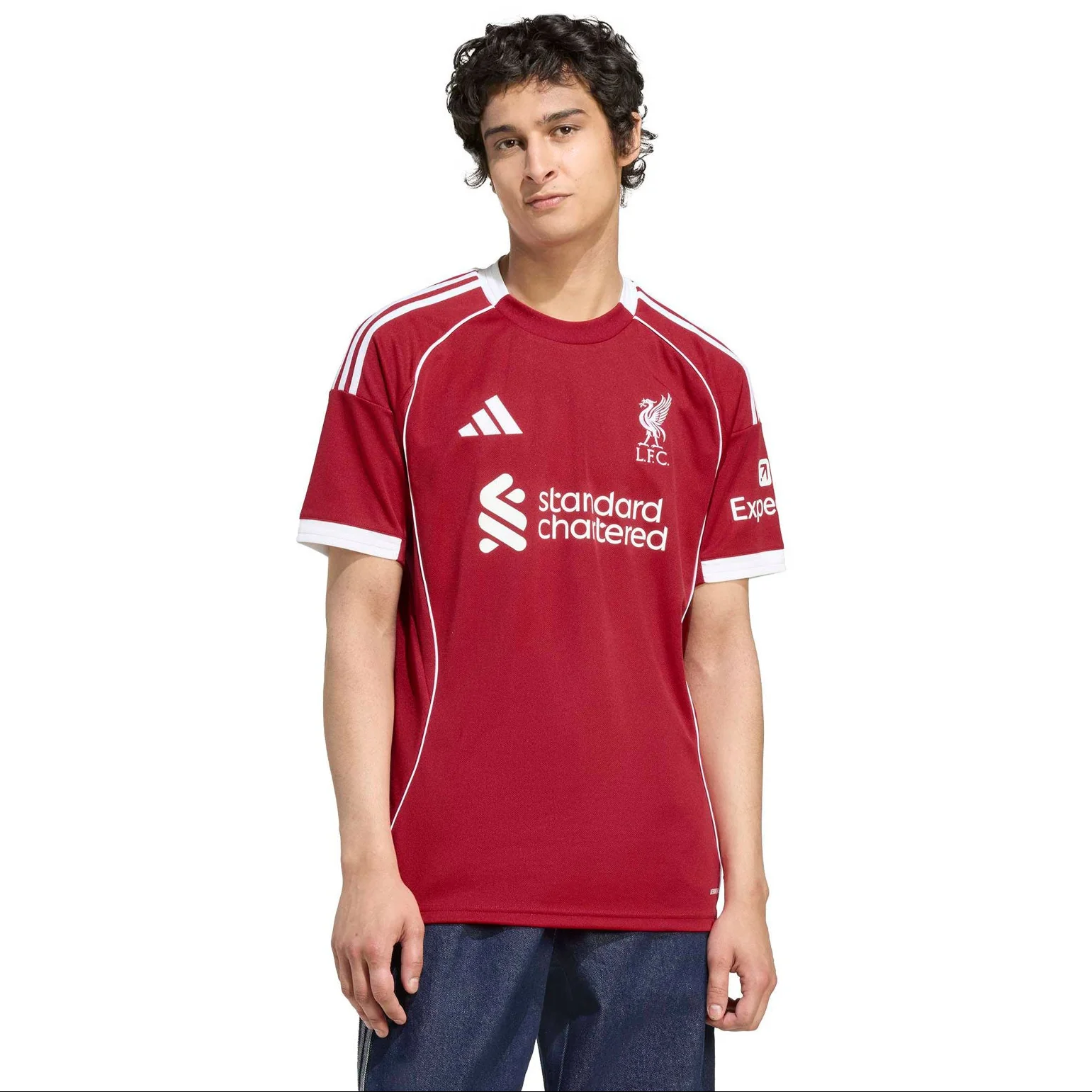 Adidas Liverpool FC 2025/26 Adults Home Jersey - Image 3