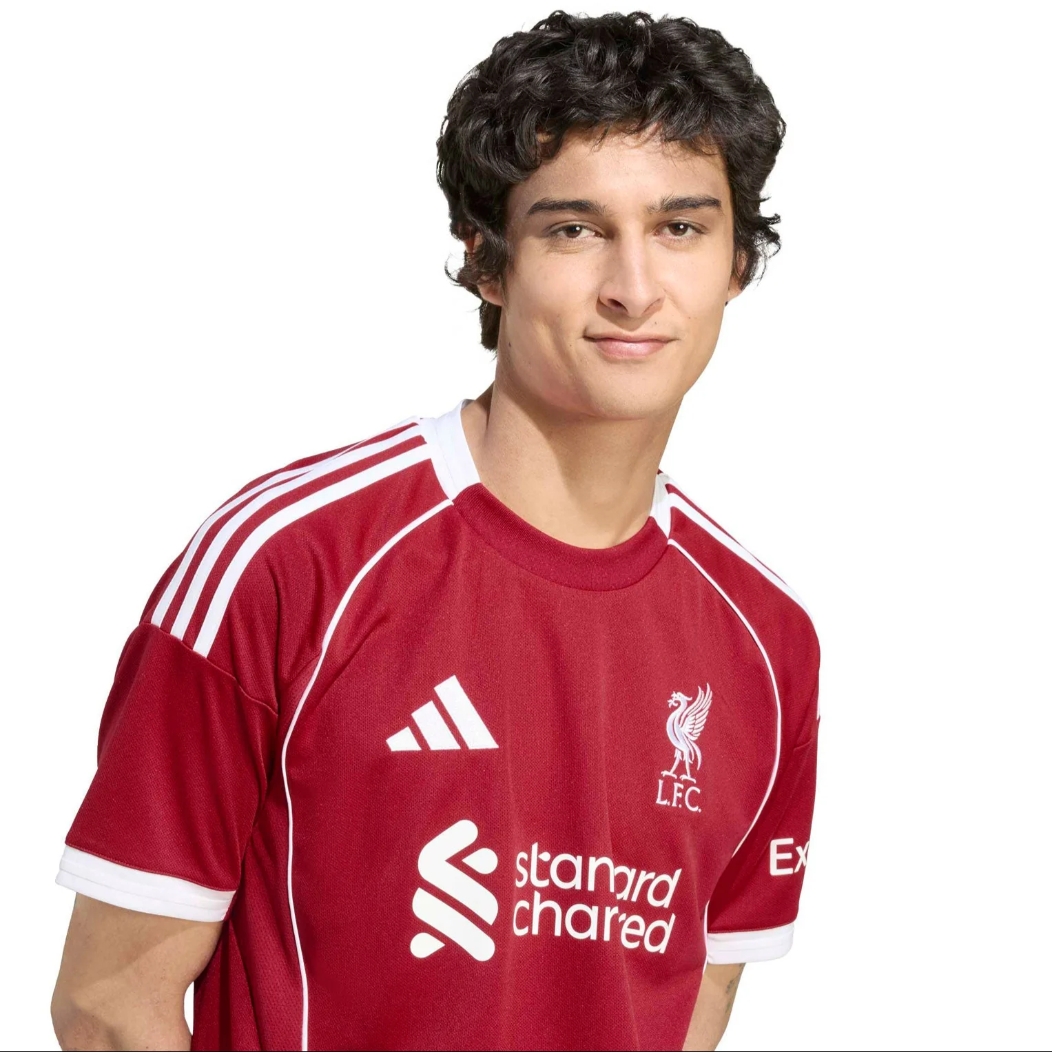 Adidas Liverpool FC 2025/26 Adults Home Jersey - Image 5