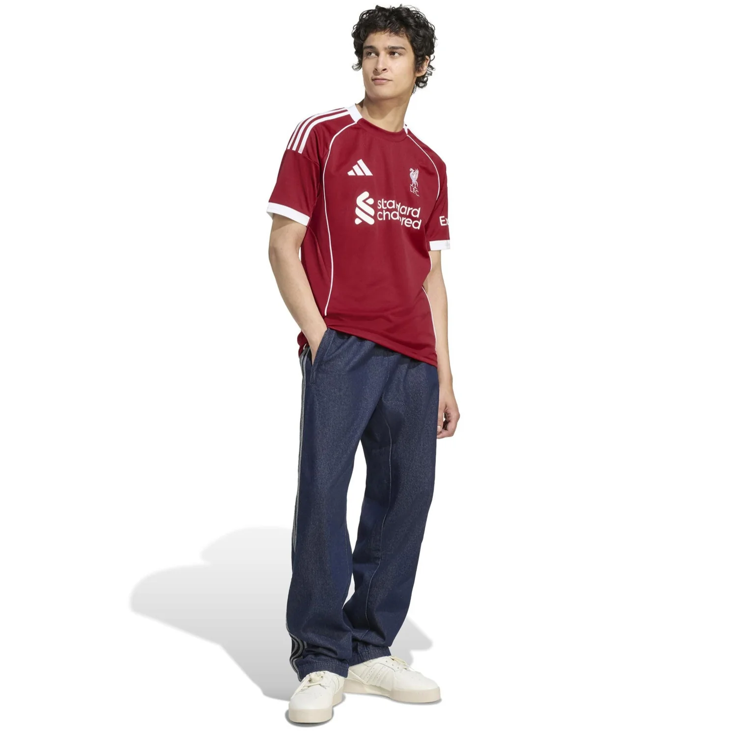 Adidas Liverpool FC 2025/26 Adults Home Jersey - Image 7
