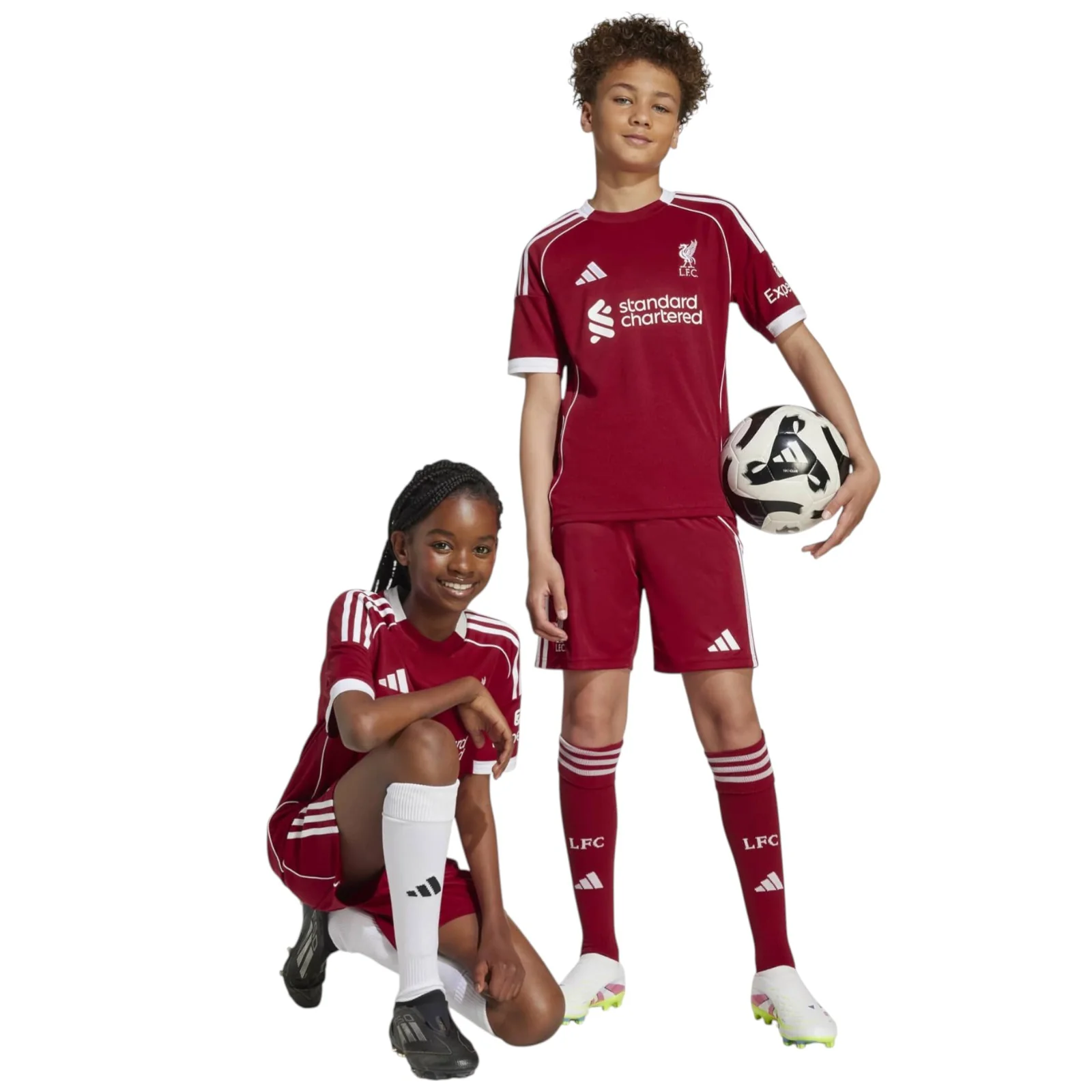 adidas Liverpool Football 2025/26 Kids Home Shorts - Image 6