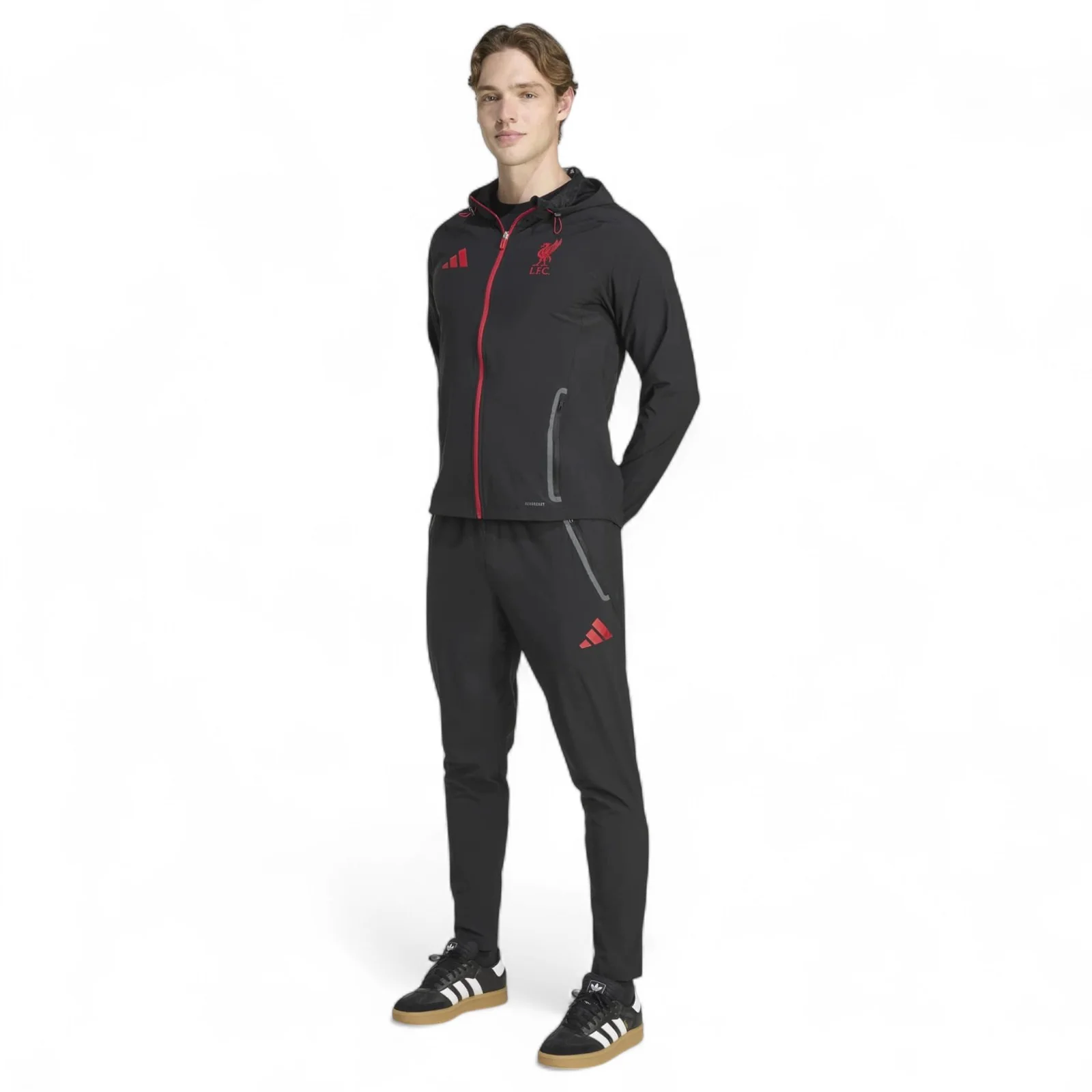 adidas Liverpool Football Tiro 2025/26 Adults Travel Pants - Image 6