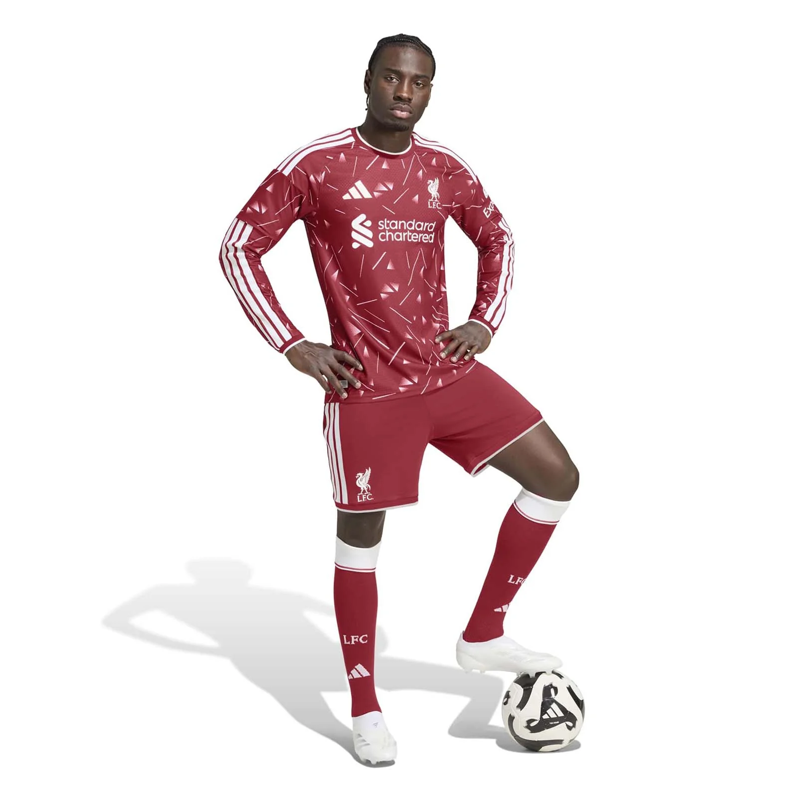 adidas Liverpool FC 2026/27 Authentic Long-Sleeve Home Jersey - Image 10
