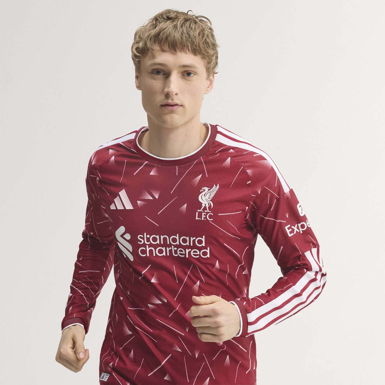 adidas Liverpool FC 2026/27 Authentic Long-Sleeve Home Jersey - Image 11