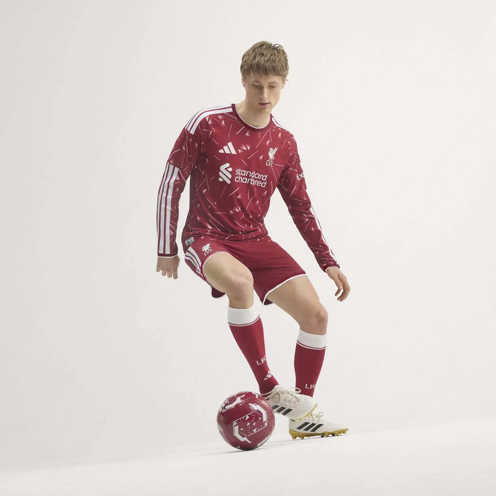 adidas Liverpool FC 2026/27 Authentic Long-Sleeve Home Jersey - Image 14