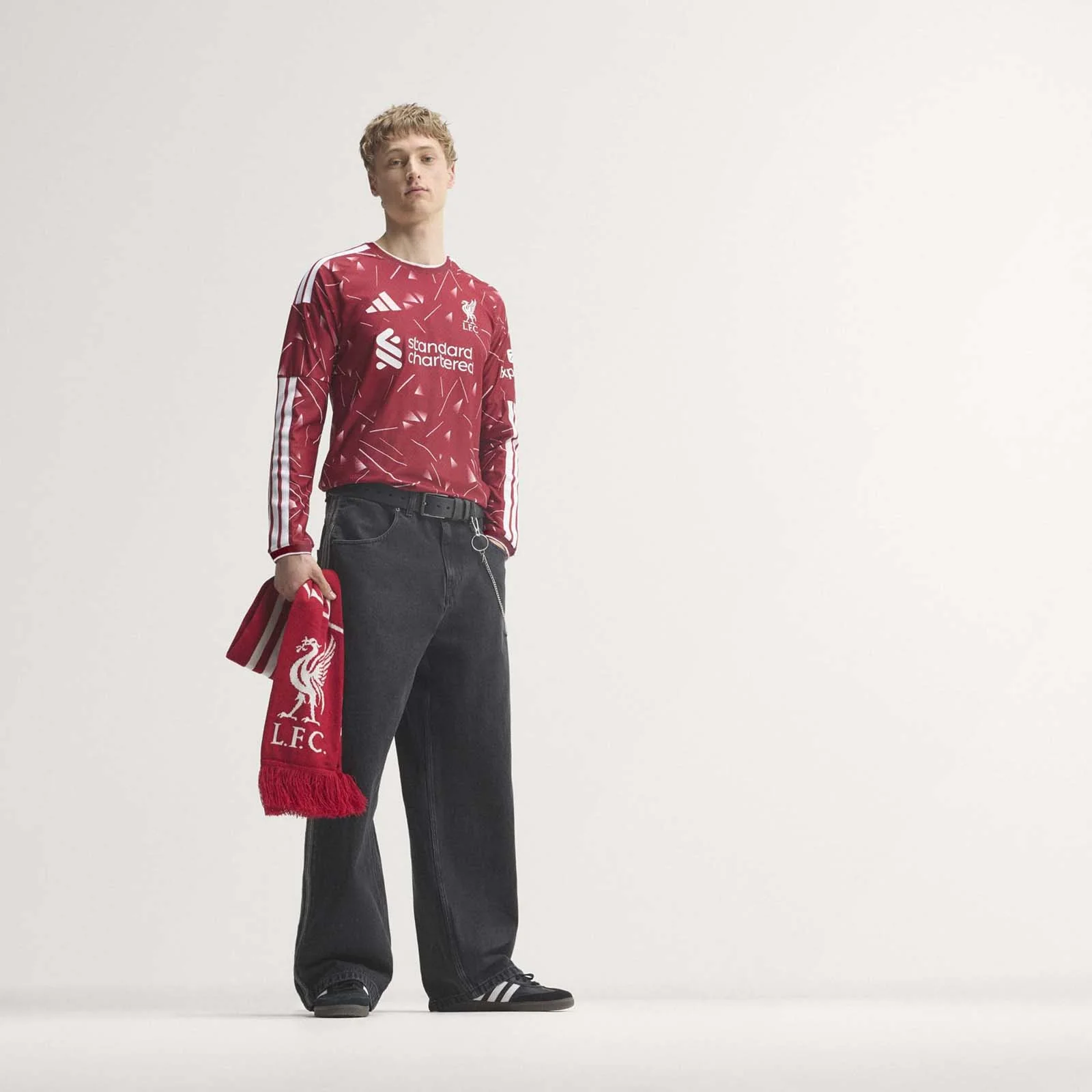 adidas Liverpool FC 2026/27 Authentic Long-Sleeve Home Jersey - Image 15
