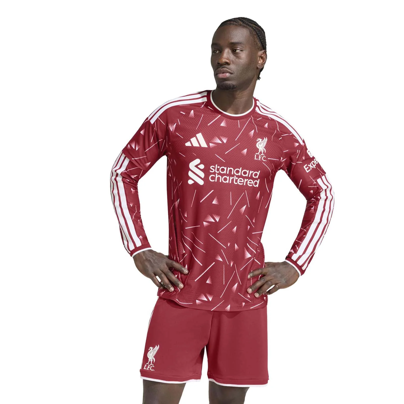 adidas Liverpool FC 2026/27 Authentic Long-Sleeve Home Jersey - Image 3