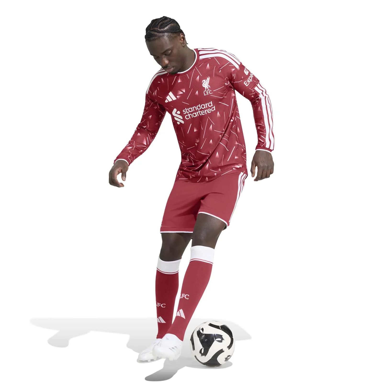 adidas Liverpool FC 2026/27 Authentic Long-Sleeve Home Jersey - Image 9