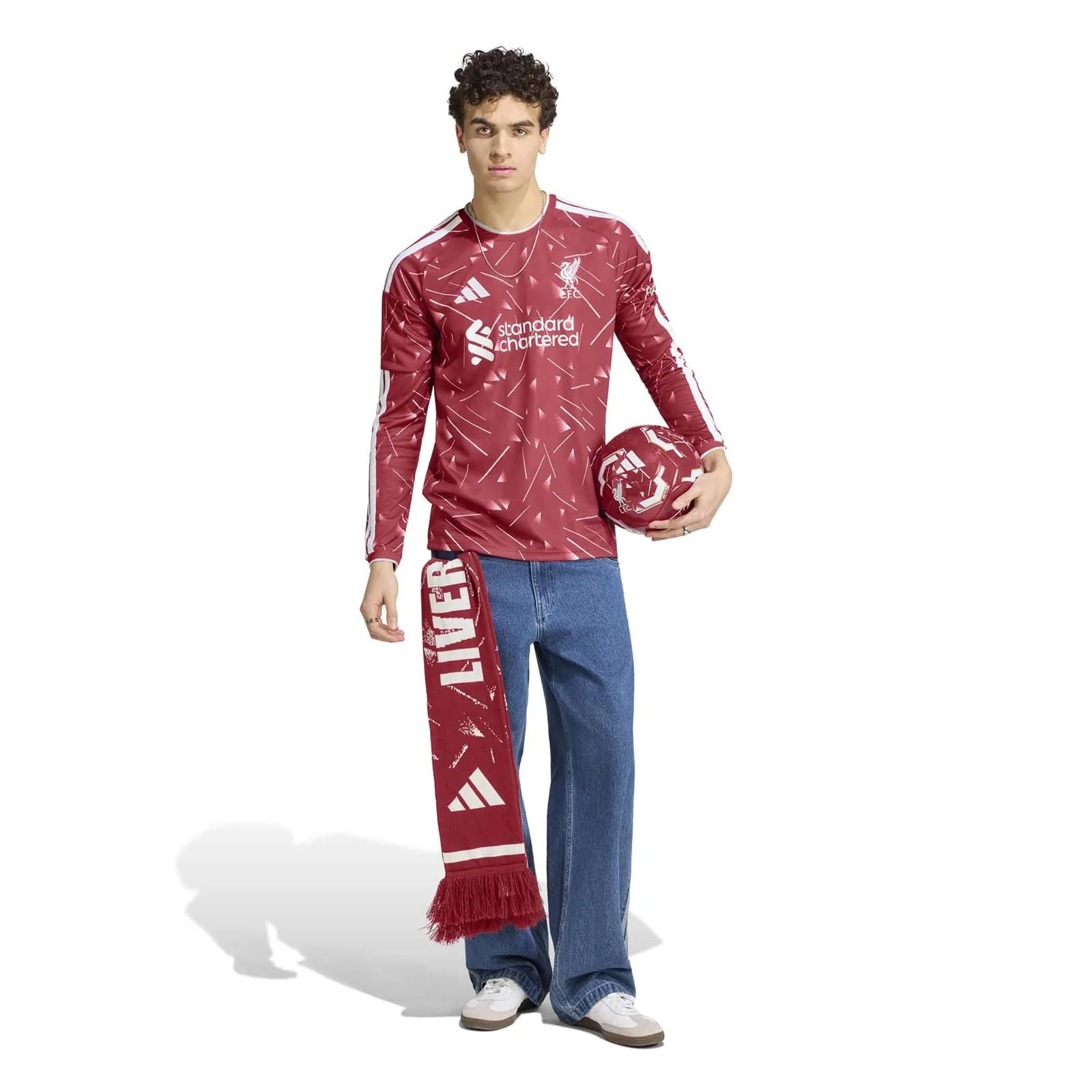 adidas Liverpool Football 26/27 Adults Home Jersey - Image 7