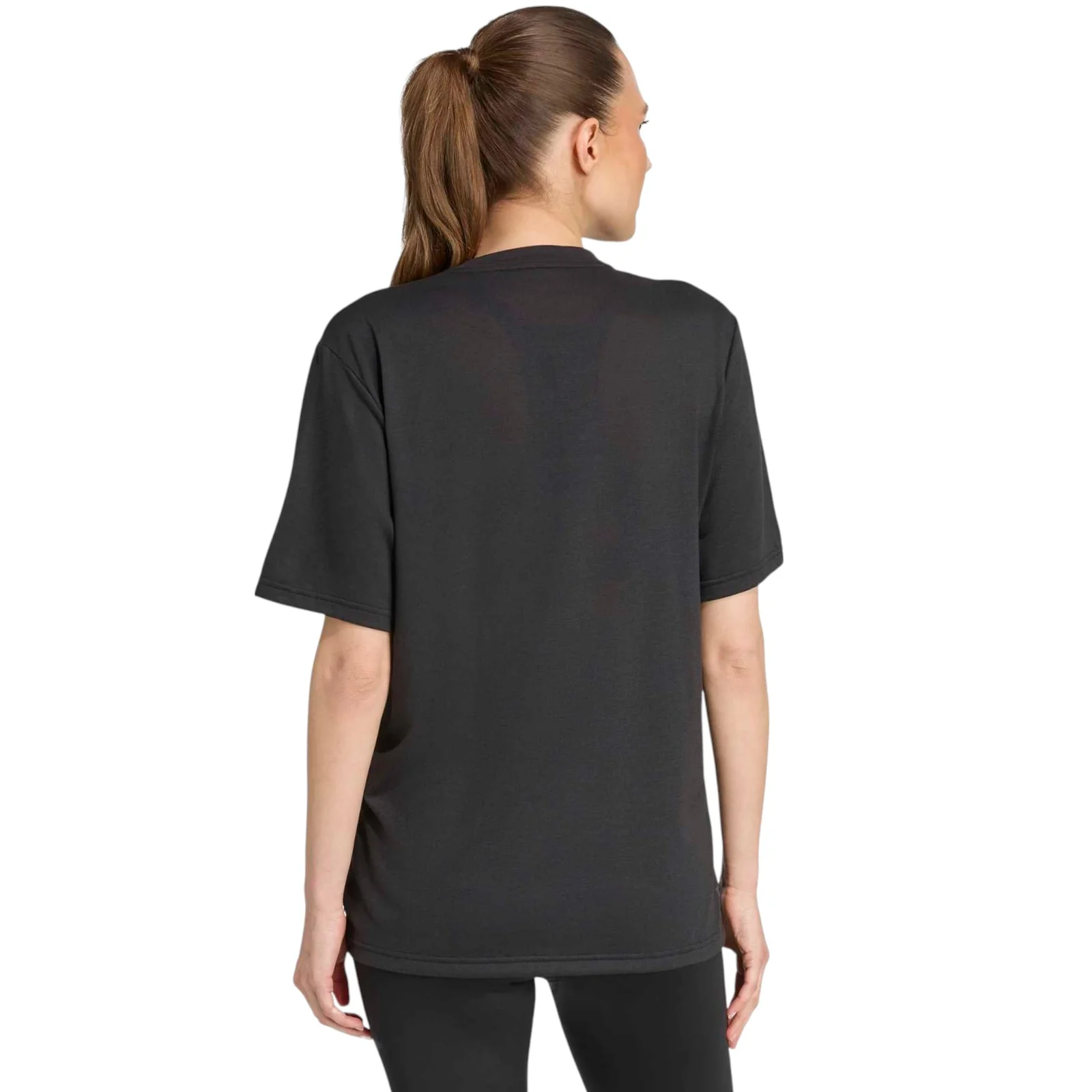 adidas Aeroready 3-Stripes Womens Maternity T-Shirt - Image 2