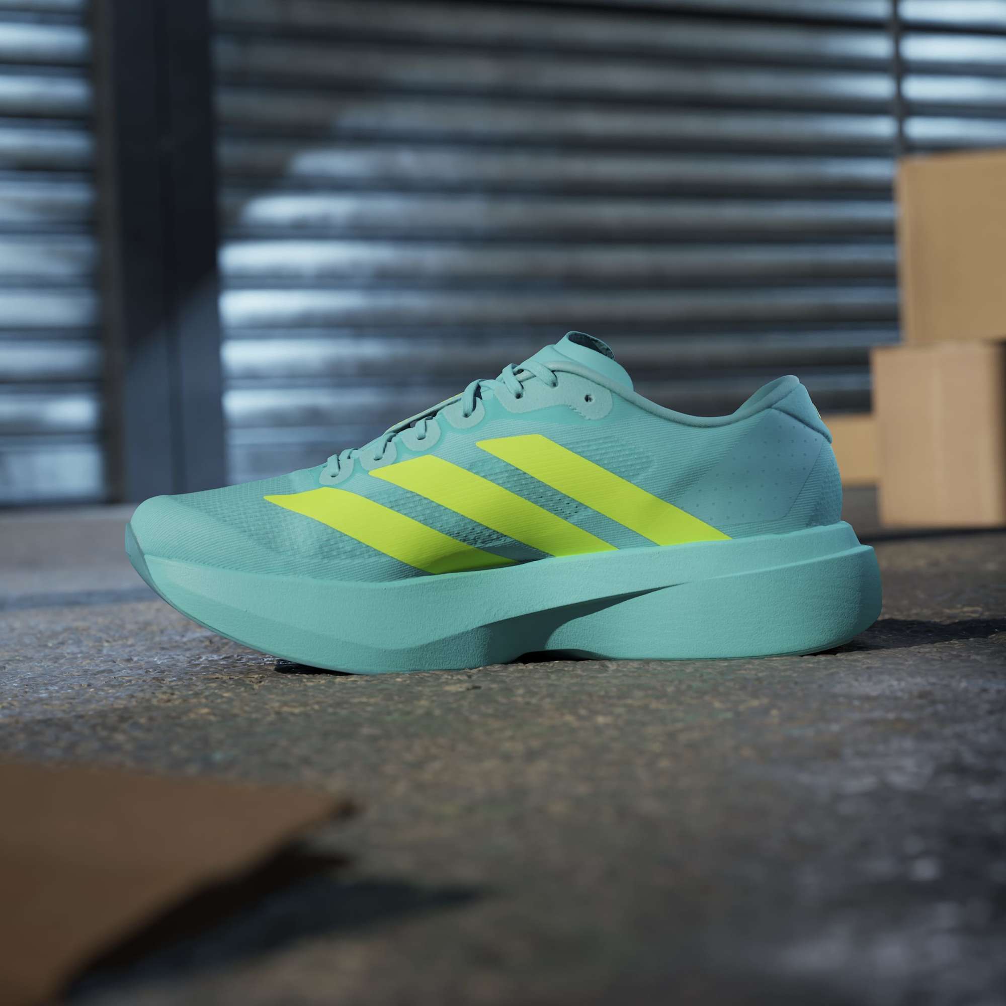 adidas Adizero EVO SL Mens Regular-fit Lace Running Shoes - Image 10