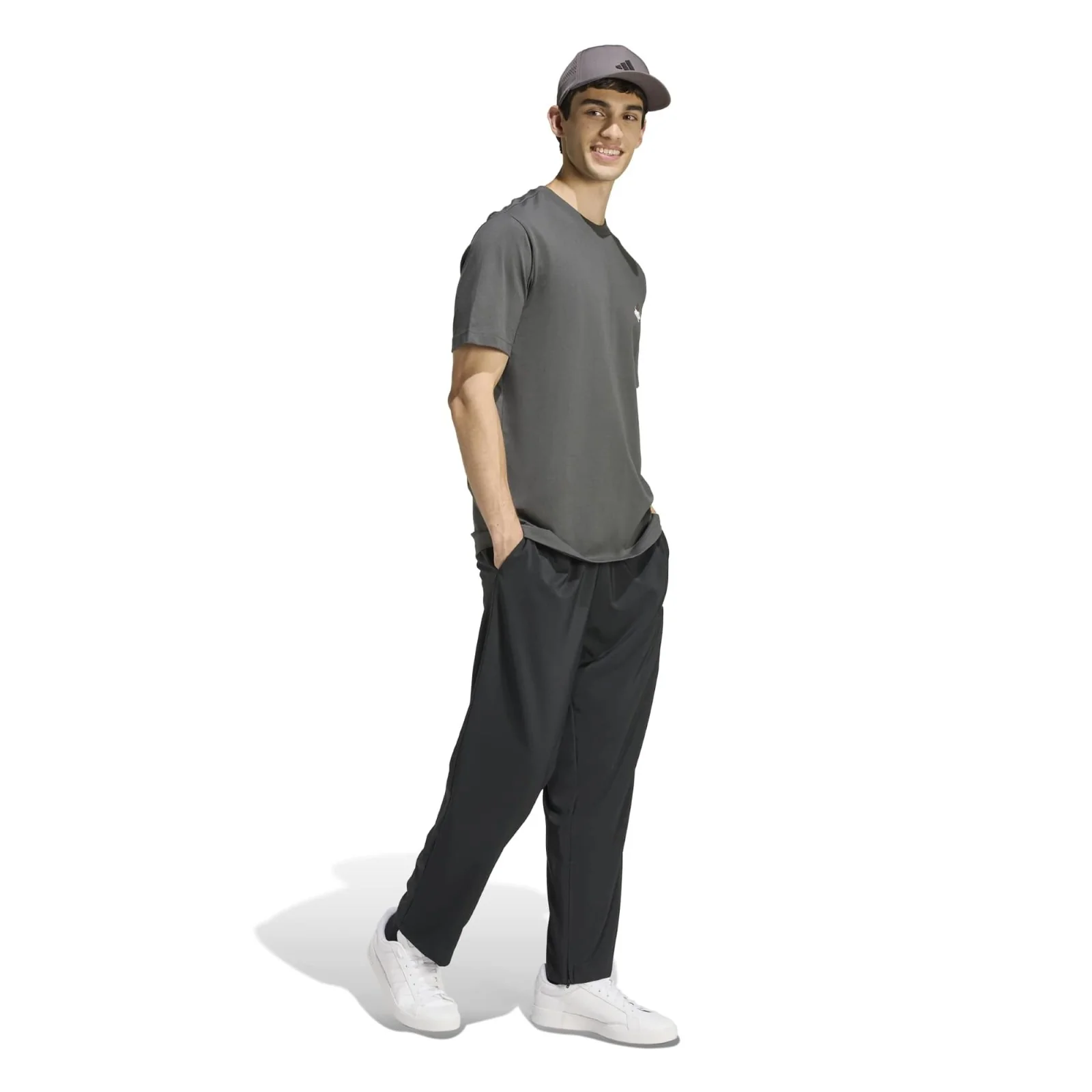 adidas Coffee Cafe Cheesecake Mens Short Sleeve Graphic Tee - Image 5
