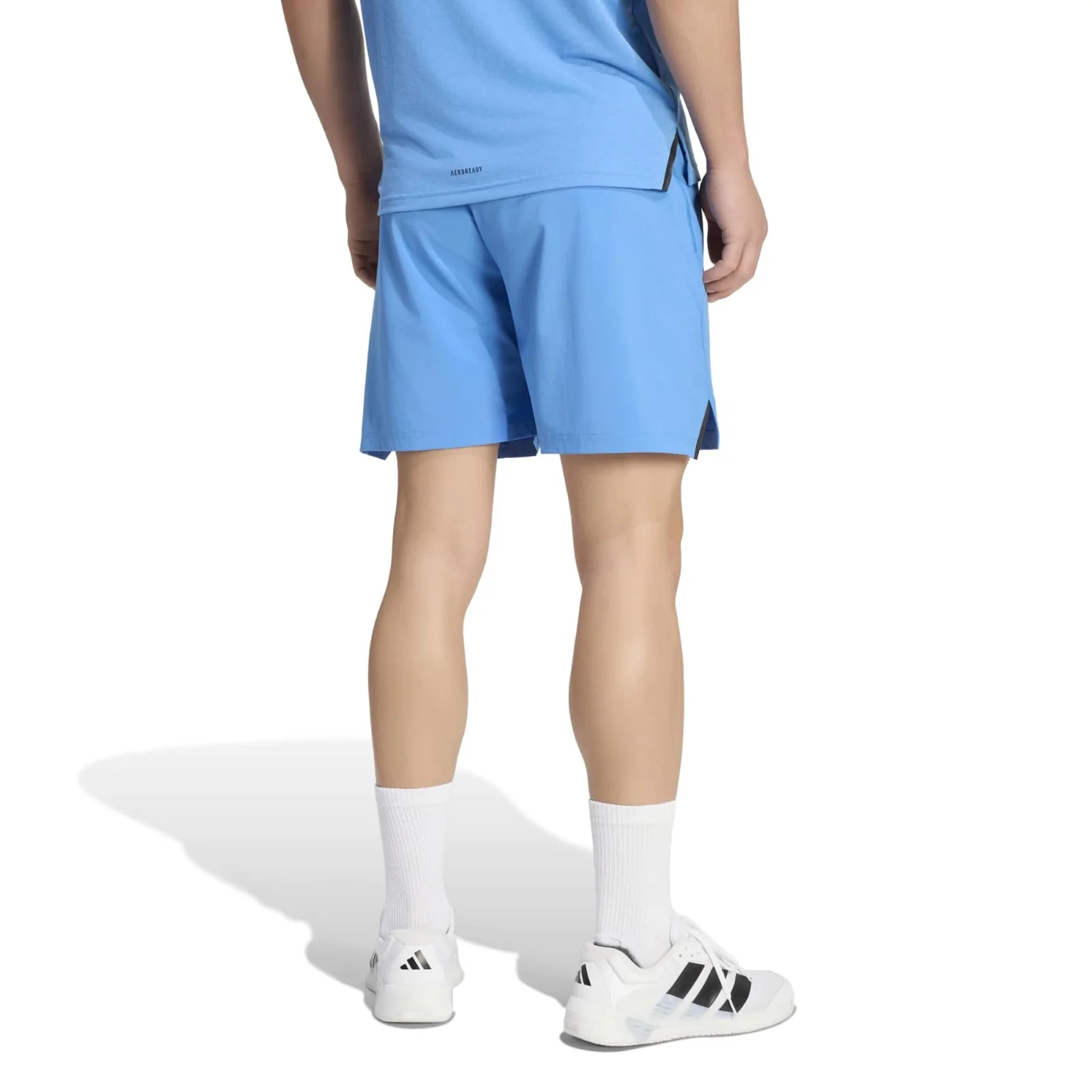 adidas Designed for Training Mens Woven Workout Shorts - Image 2