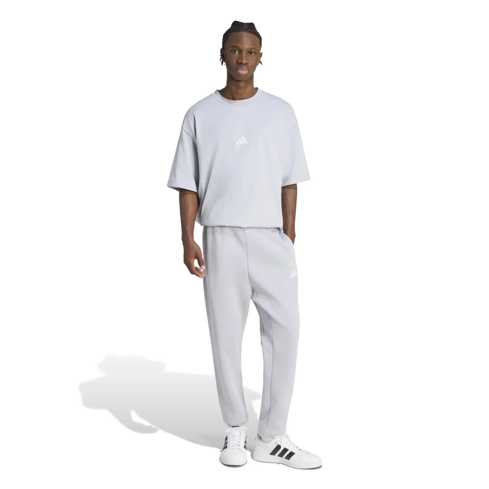 adidas Future Icons Loose-Fit Mens Small Logo T-Shirt - Image 5
