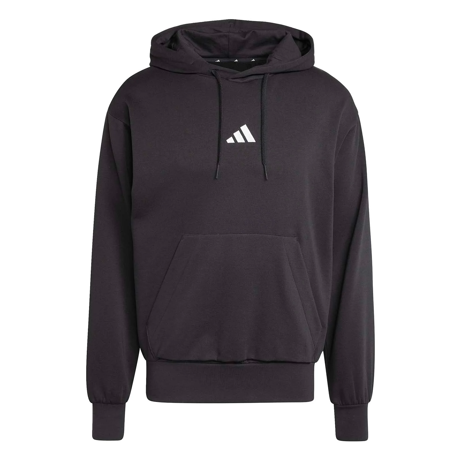 adidas Essentials Mens Regular-Fit Feelcozy Fleece Hoodie - Image 6