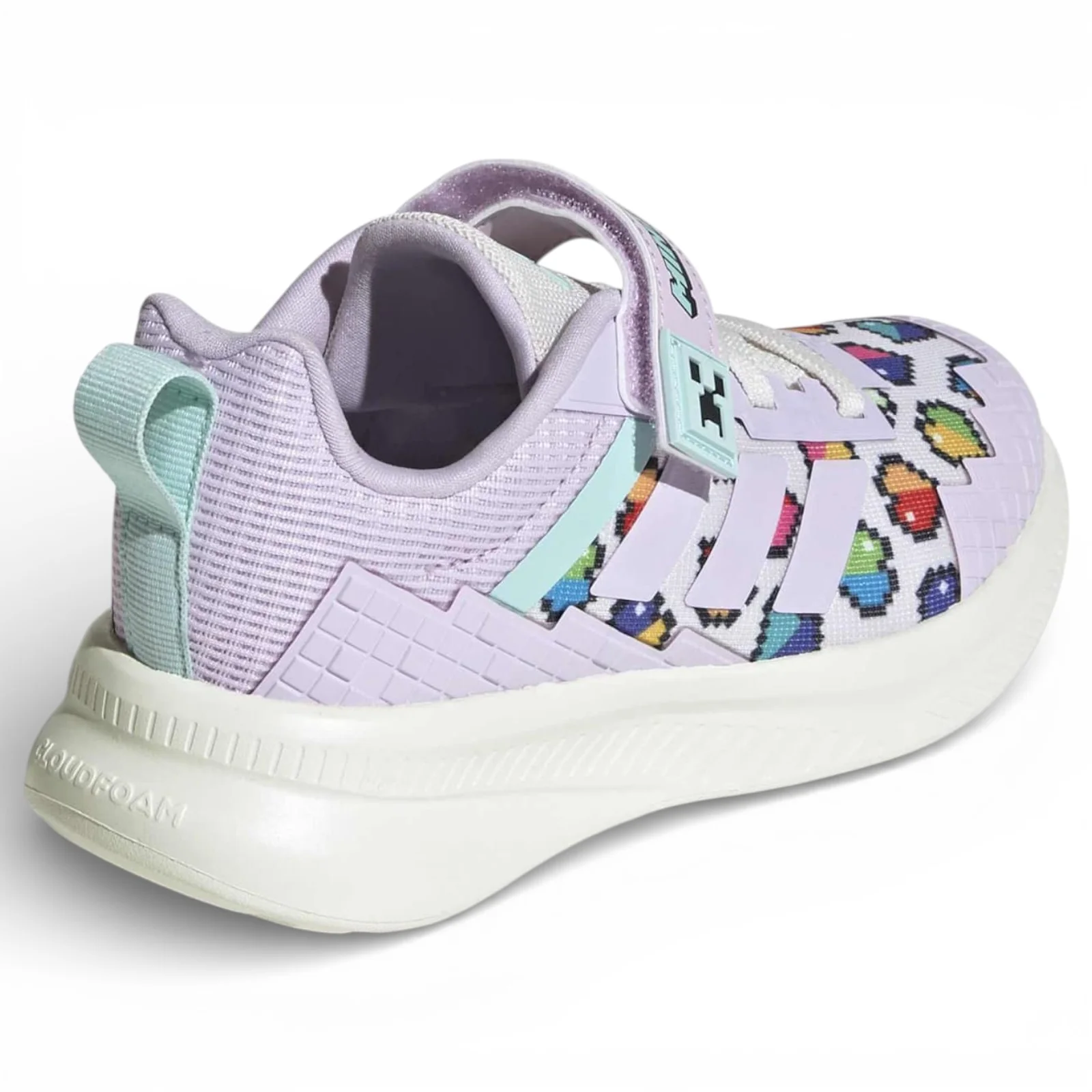 adidas Minecraft Fortarun 4.0 Cloudfoam Kids Shoes - Image 8