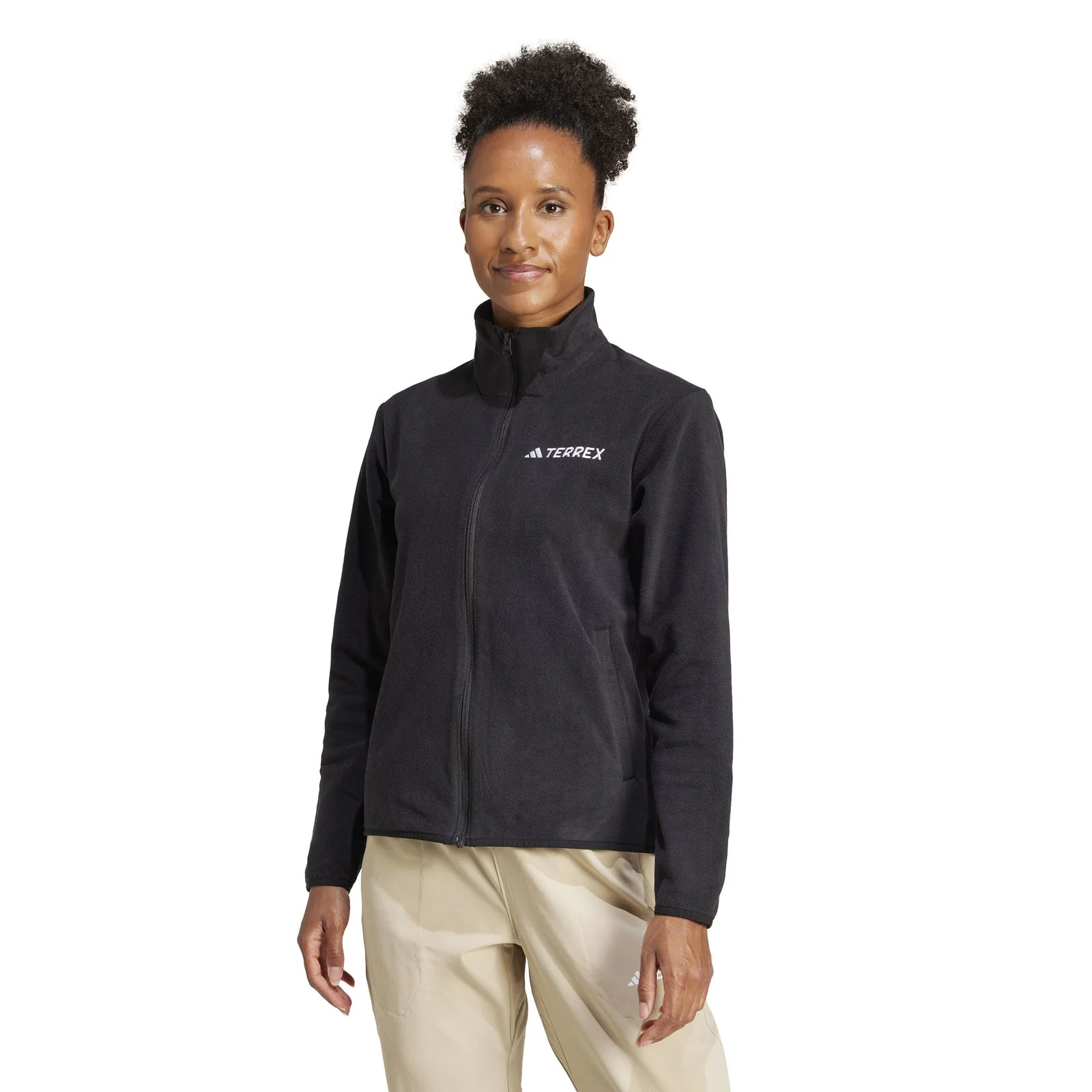 adidas Multi Essentials Full-Zip Fleece Womens Jacket