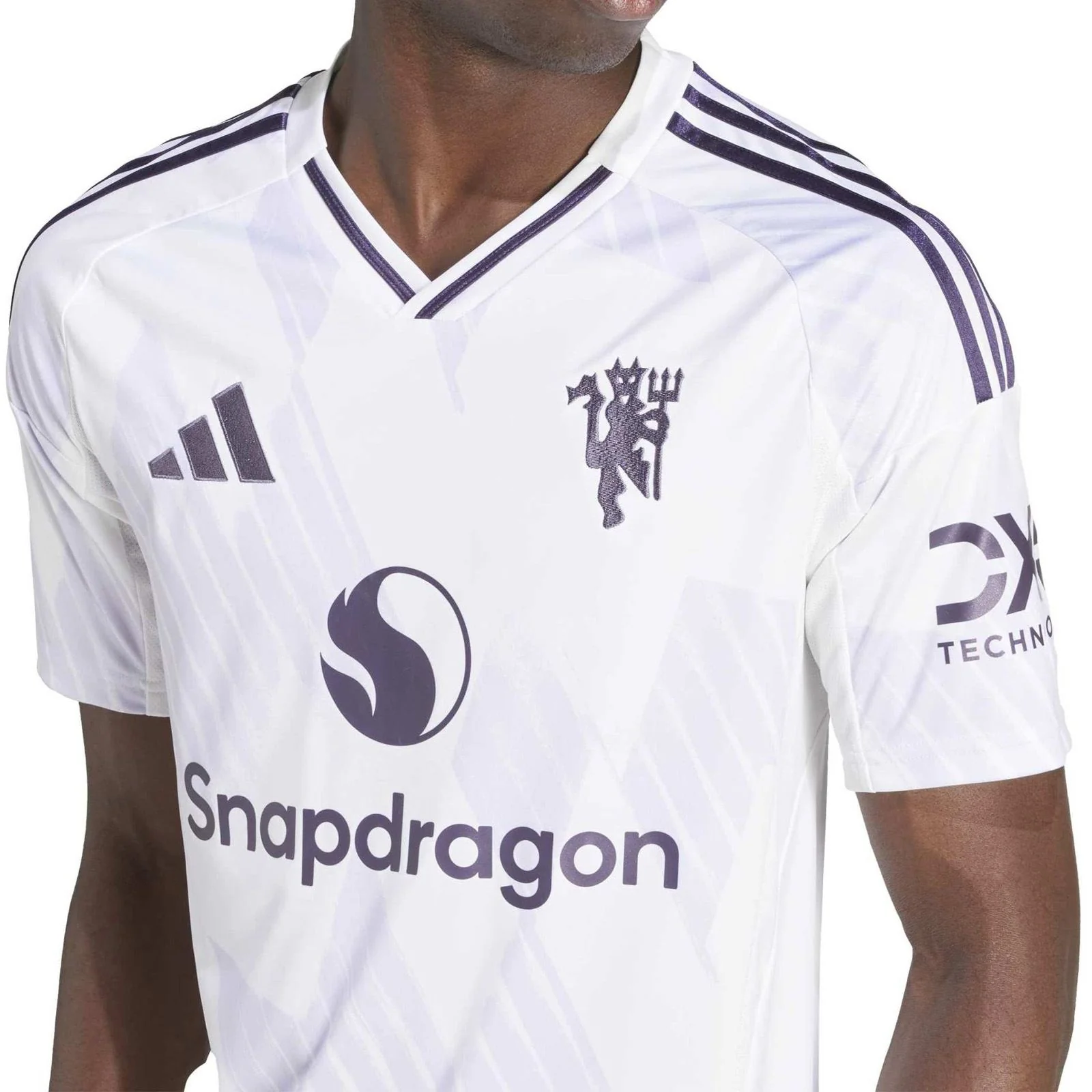 adidas Manchester United Football 2025/26 Adults Short Sleeved Away Jersey - Image 5