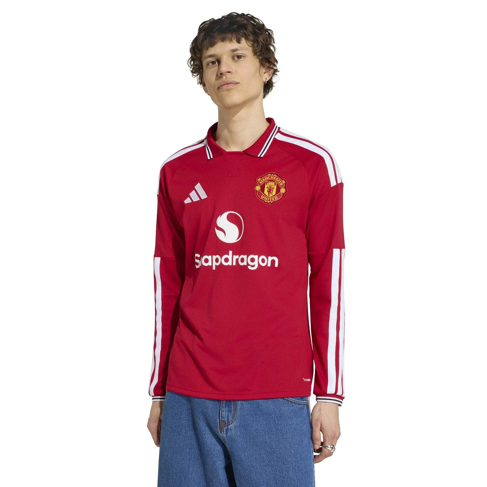 adidas Manchester Utd Football 2026/27 Adults LS Home Jersey - Image 3
