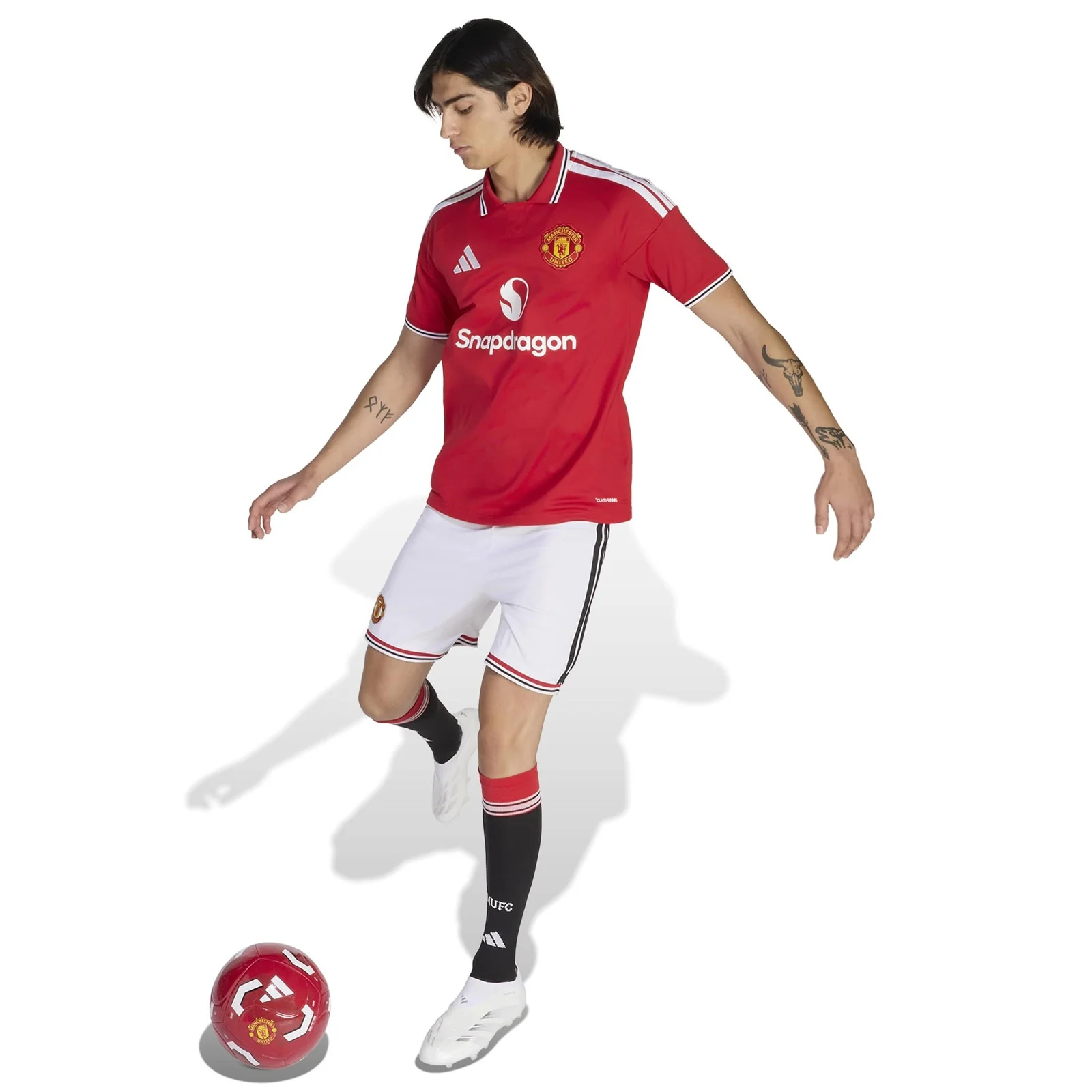 adidas Manchester United Football 2026/27 Adults Home Shorts - Image 5