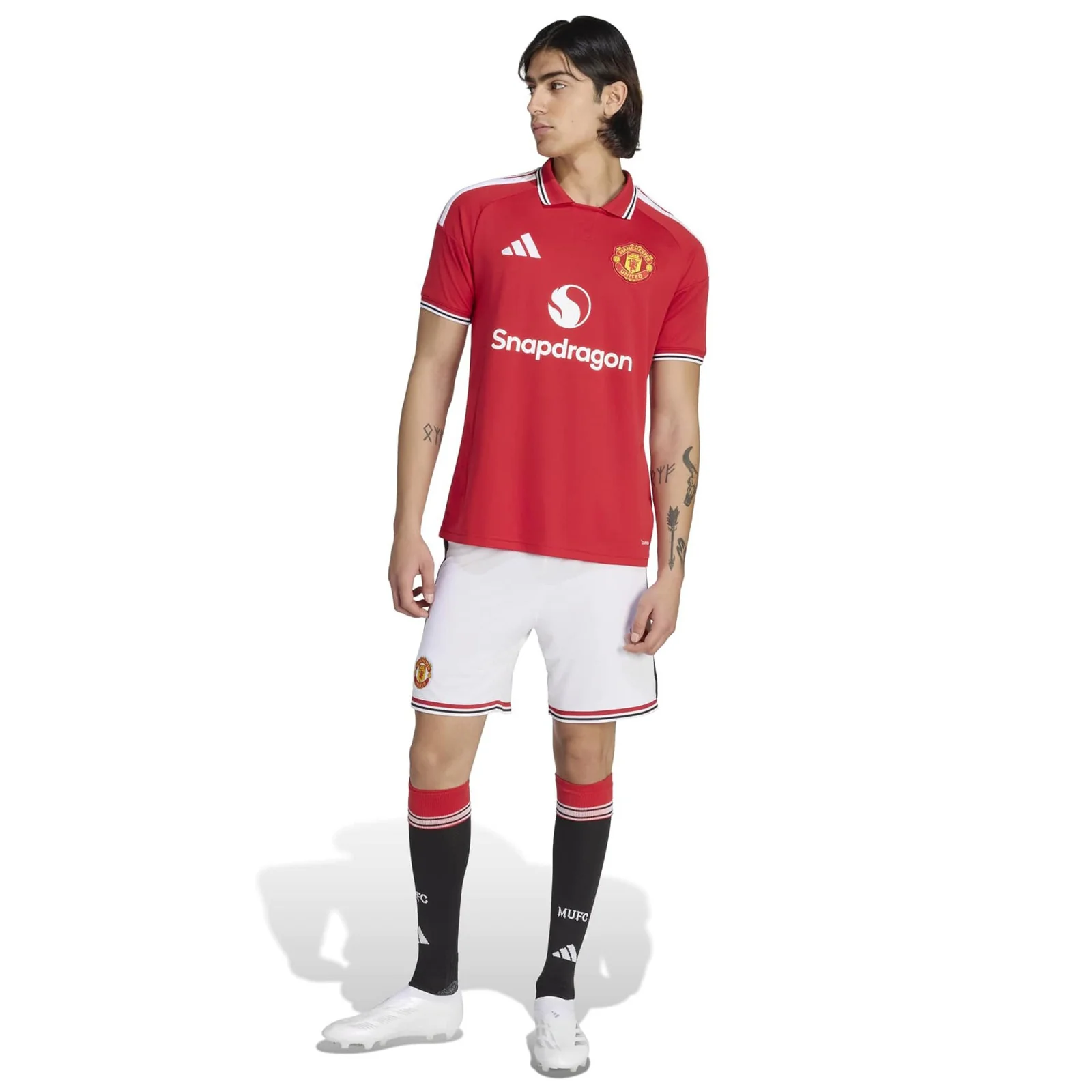 adidas Manchester United Football 2026/27 Adults Home Shorts - Image 6