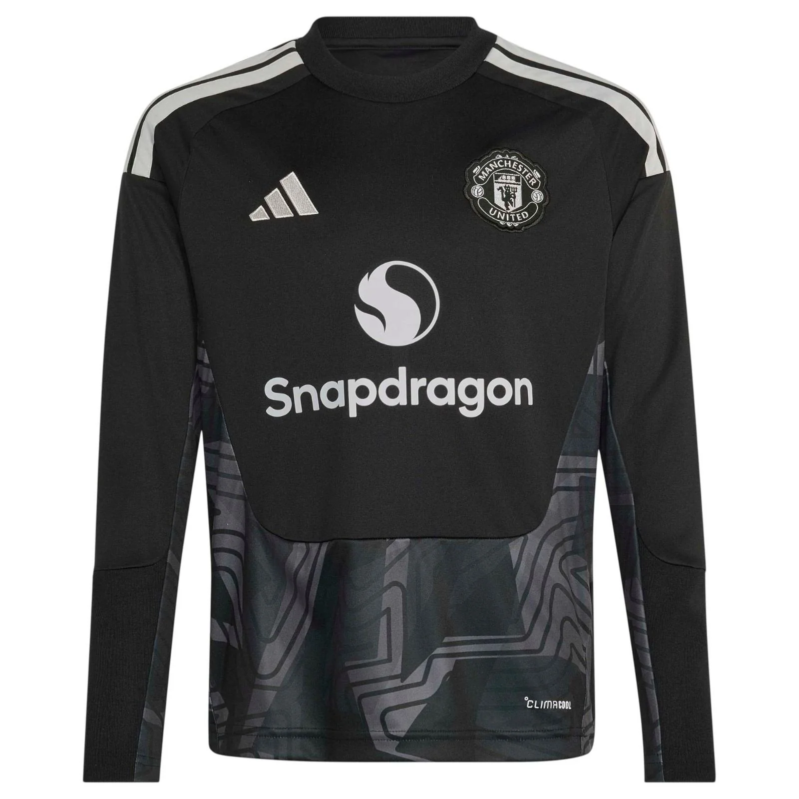 adidas Man United Football 2026/27 Kids Goalkeeper Jersey