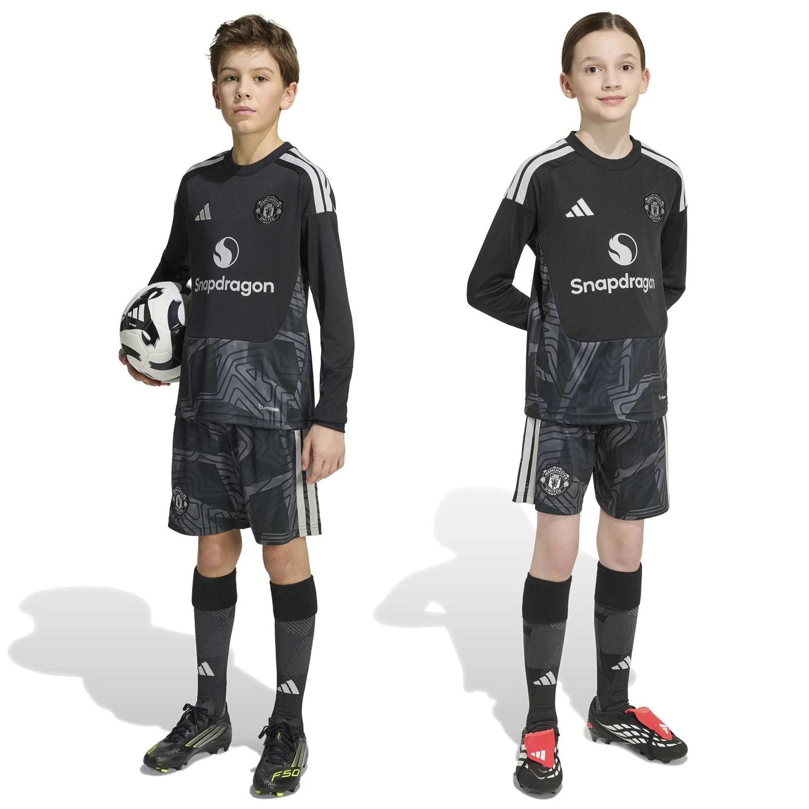 adidas Manchester United 2026/27 Kids Goalkeeper Shorts - Image 5
