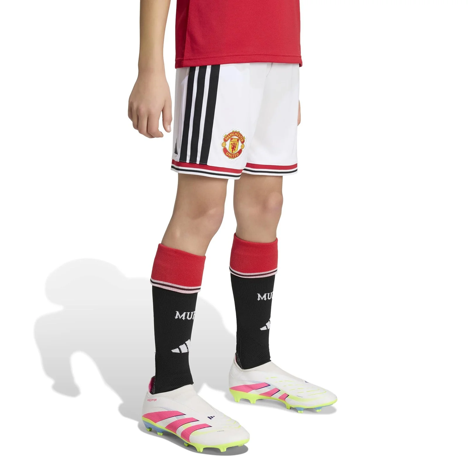 adidas Manchester United Football 2026/27 Kids Home Shorts