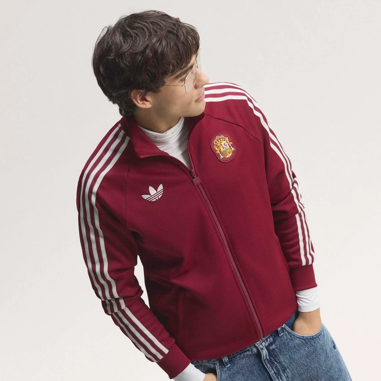 adidas OG Spain Football World Cup 2026 Adults Track Top - Image 7