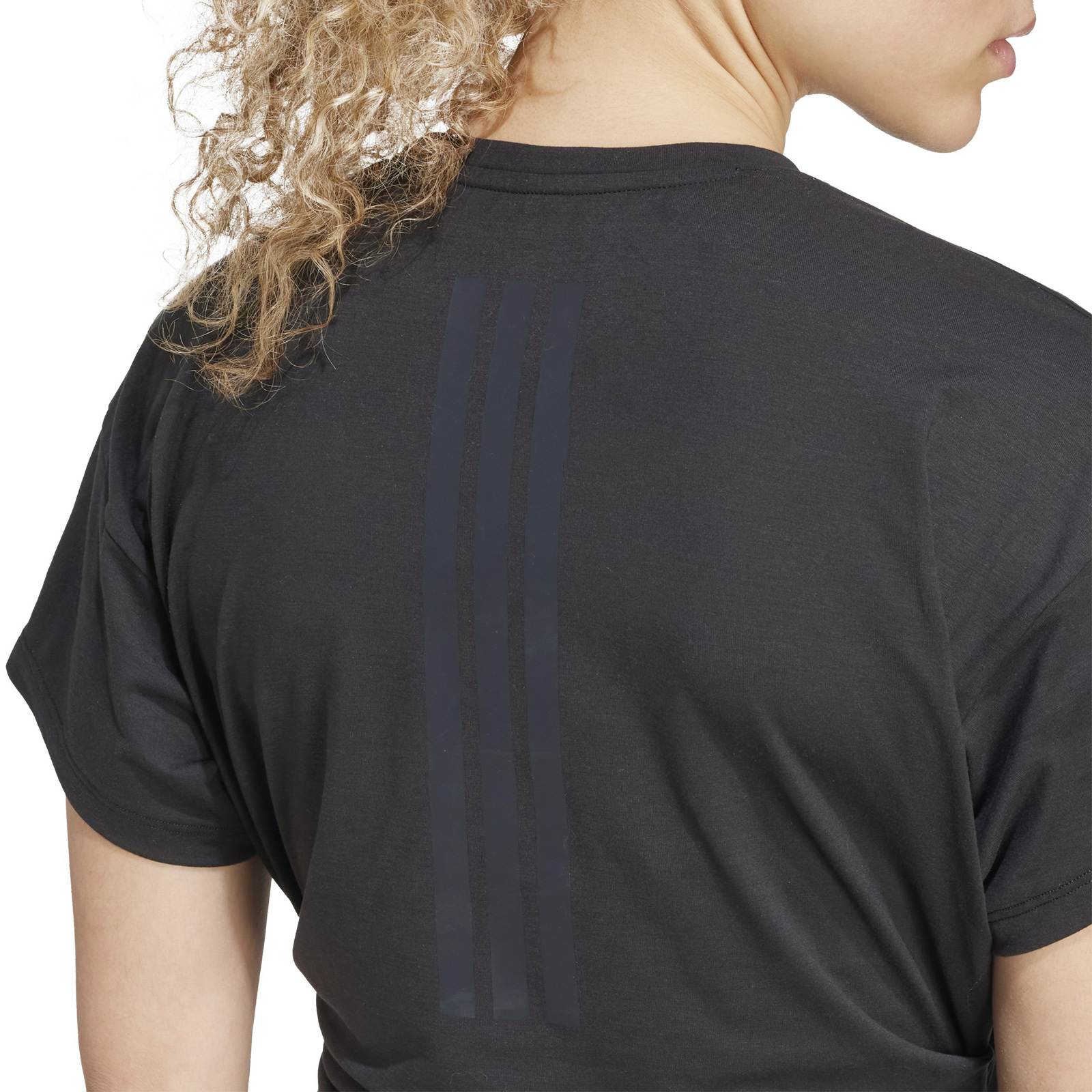 adidas Power Womens Short Sleeved Boxy Training T-Shirt - Image 4