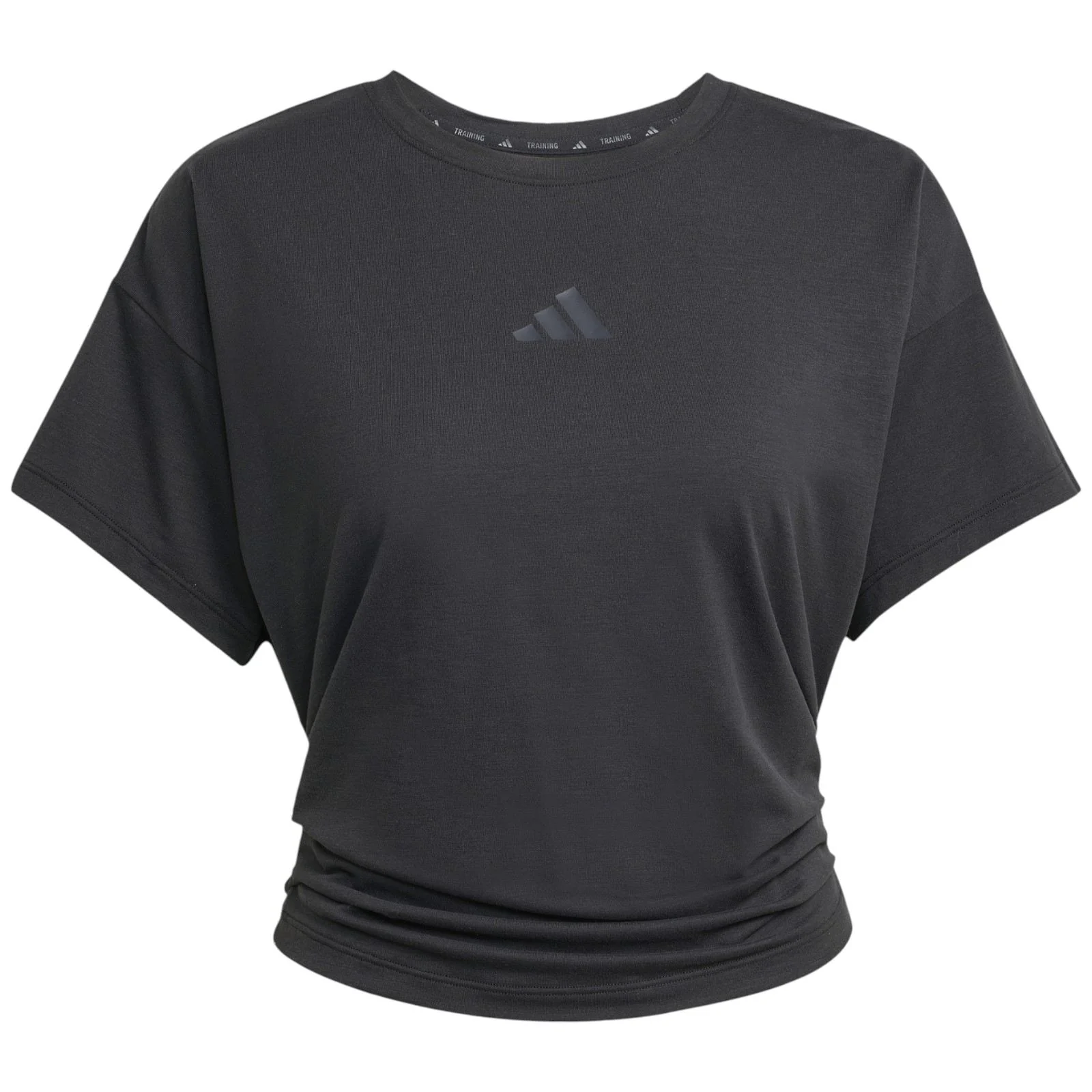 adidas Power Womens Short Sleeved Boxy Training T-Shirt - Image 5