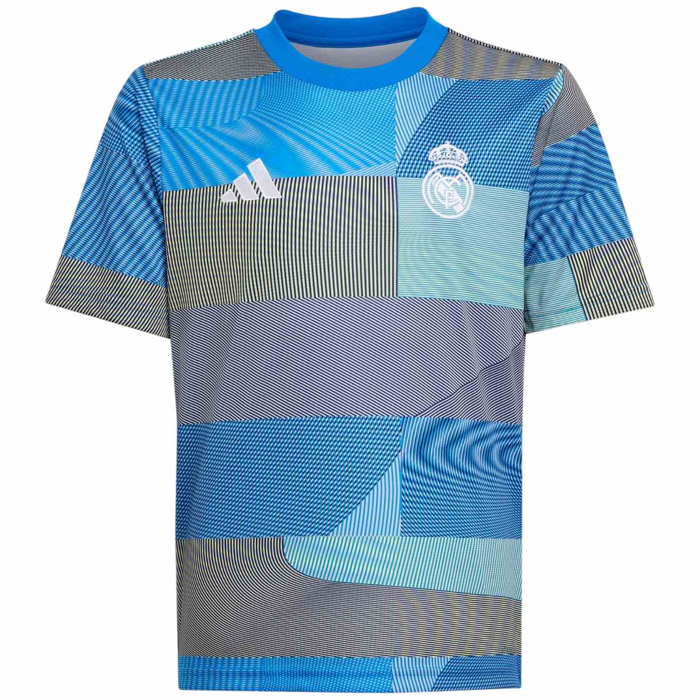 adidas Real Madrid Football 2025/26 Kids Pre-Match Jersey
