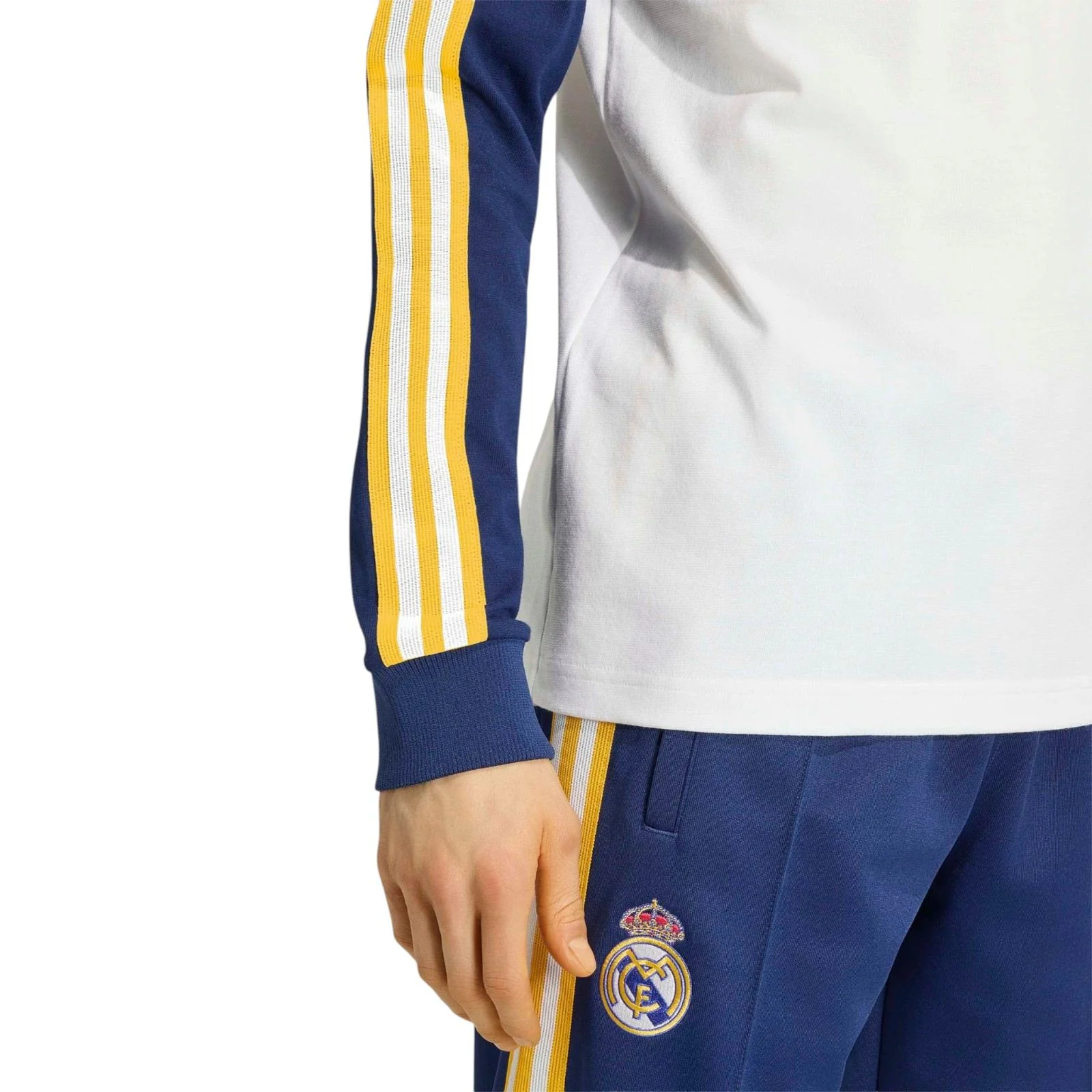 adidas Real Madrid Football Originals Adults Long-Sleeve Top - Image 4
