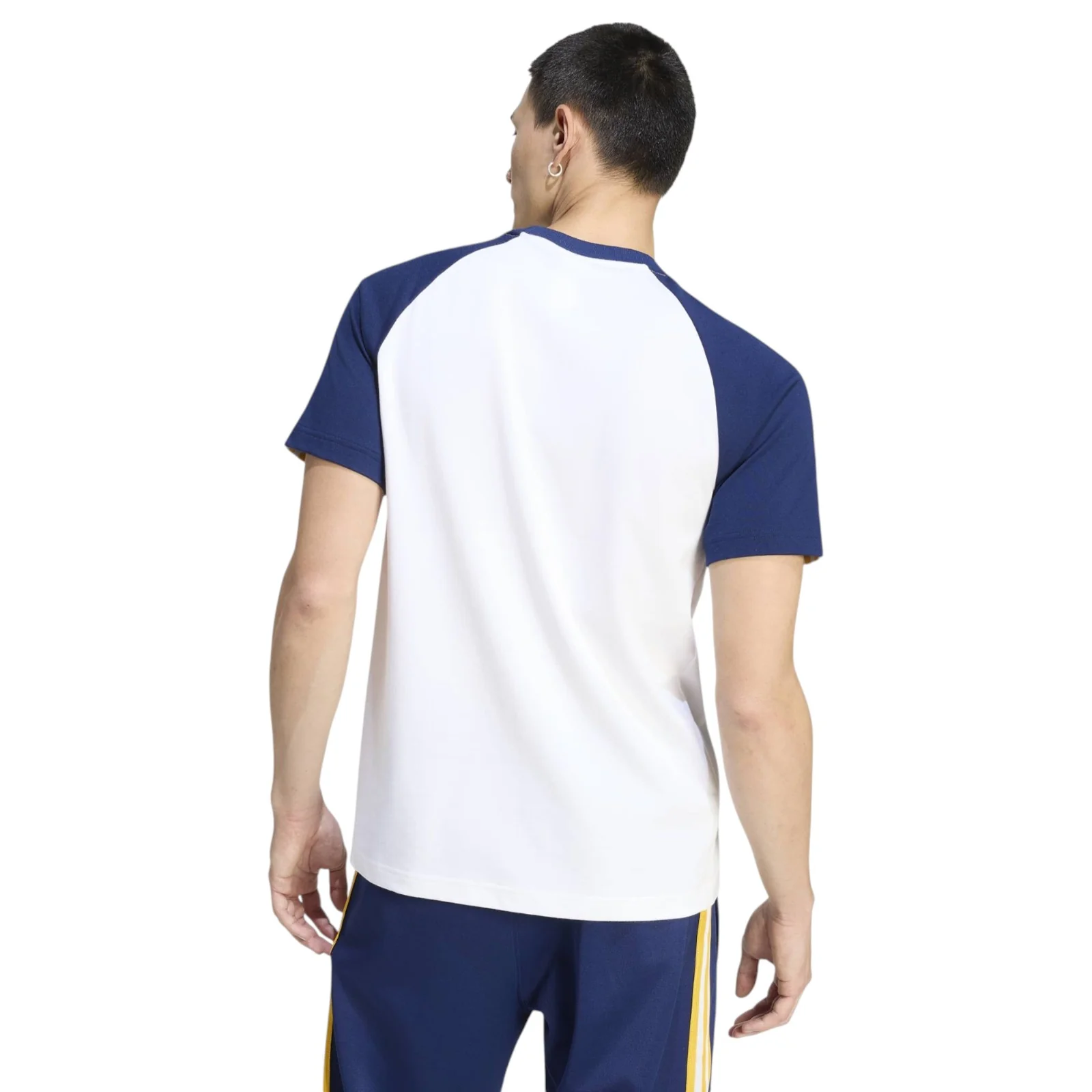 adidas Real Madrid Football Originals Mens Slim-Fit T-Shirt - Image 2